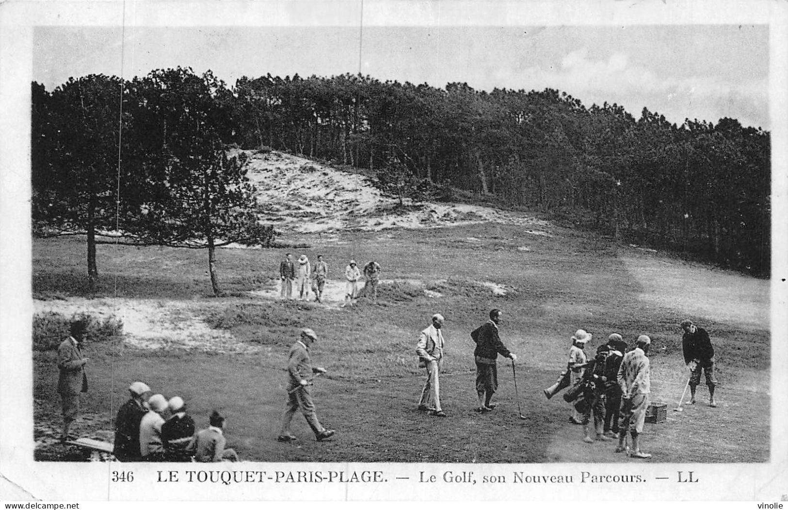 24-2286 : LE TOUQUET-PARIS-PLAGE. LE GOLF - Golf