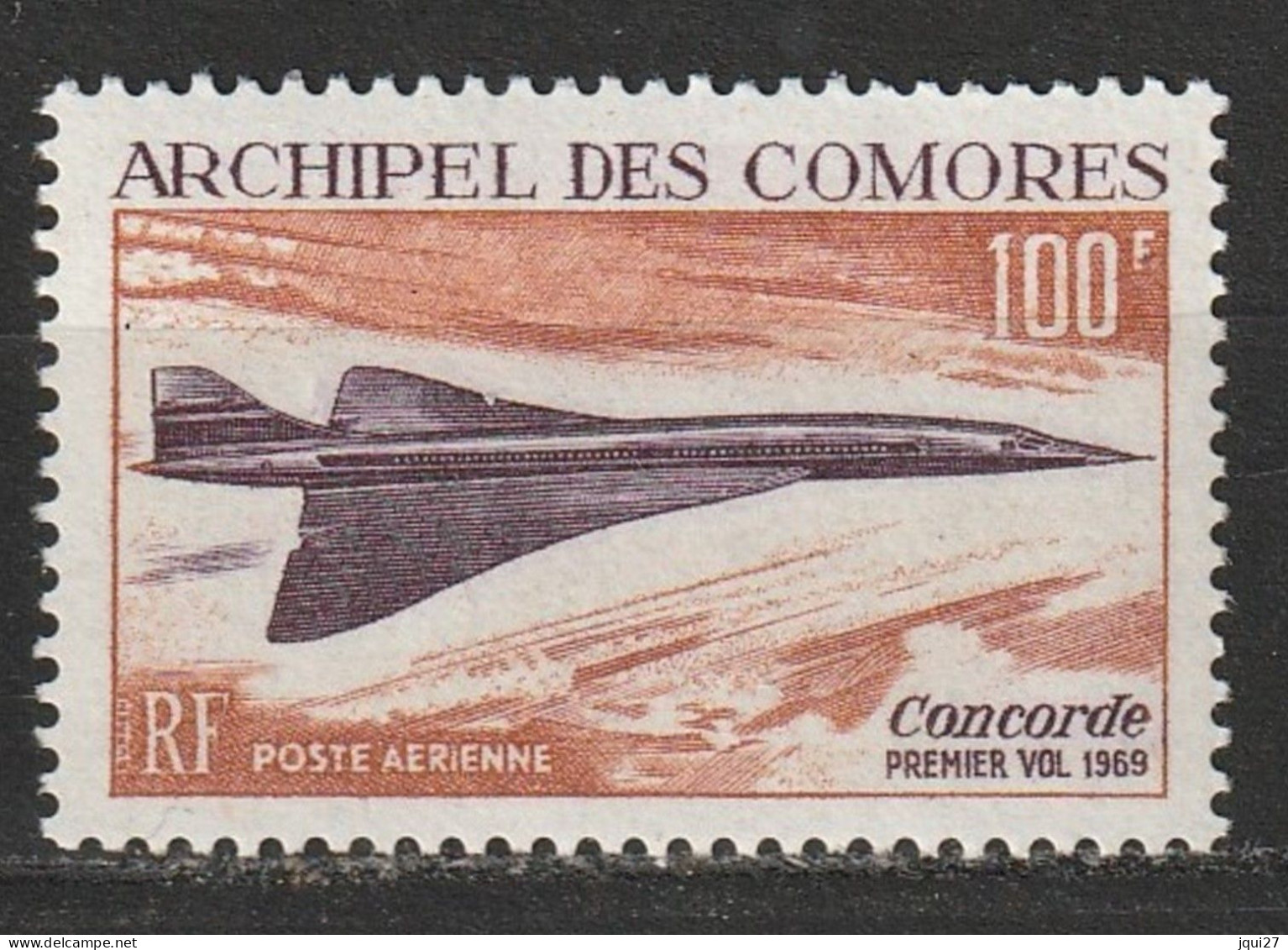Comores Poste Aérienne N° 29 ** Avion Concorde - Poste Aérienne