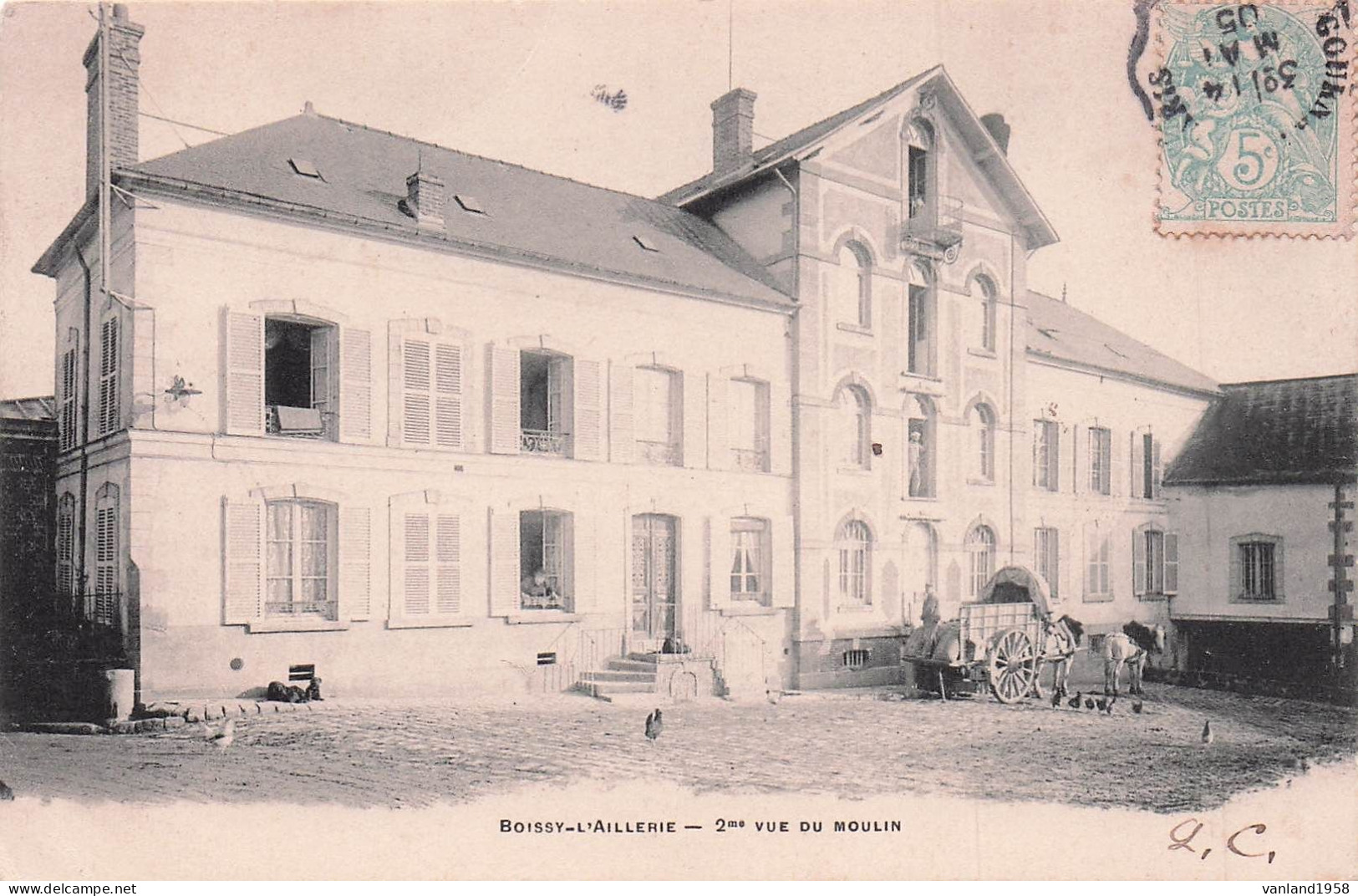 BOISSY L'AILLERIE-2eme Vue Du Moulin - Boissy-l'Aillerie