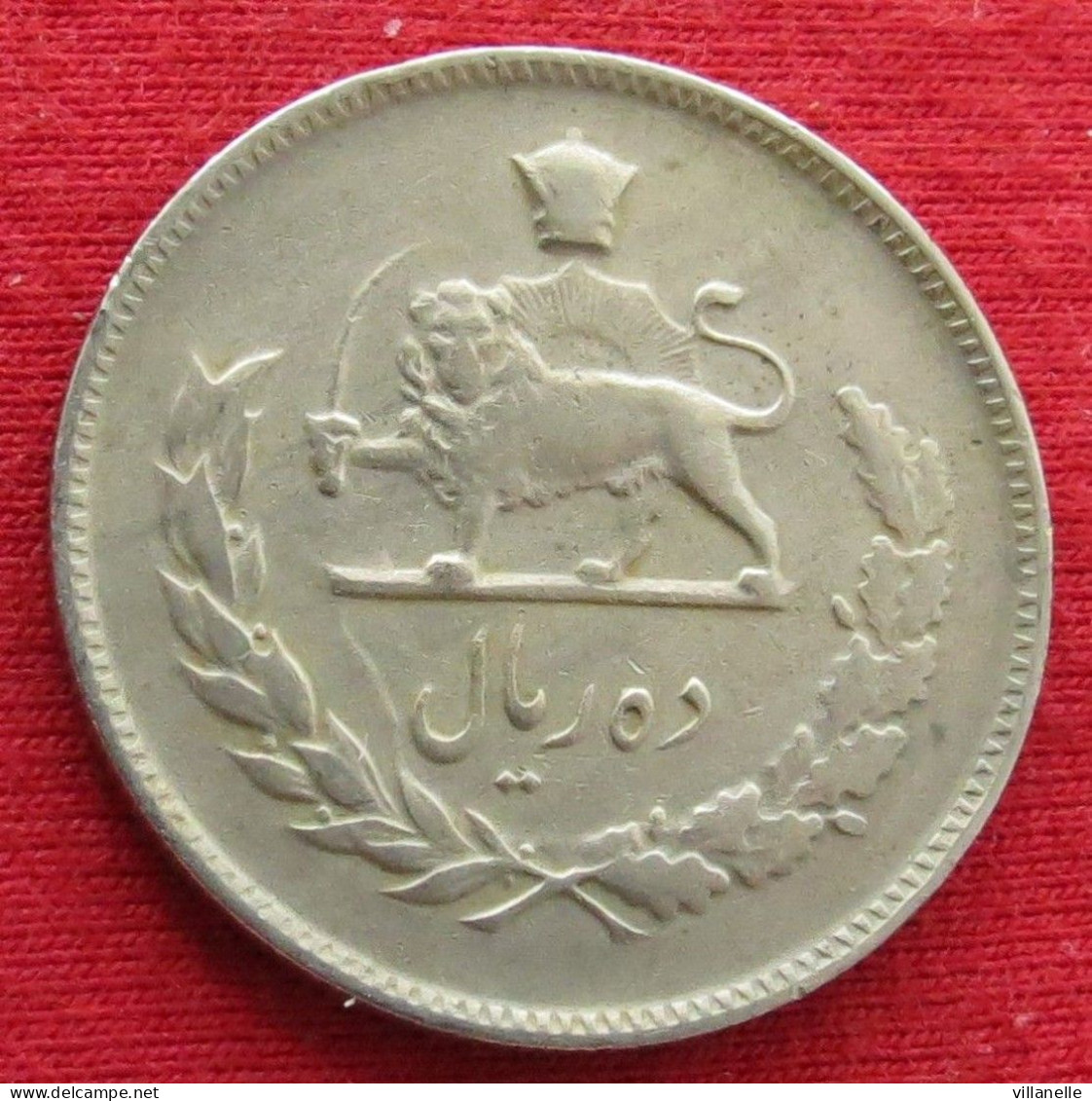 Iran 10 Rials 1969 / 1348 KM# 1178 Lt 78 *VT Irão Persia Persien Perse Rial - Iran