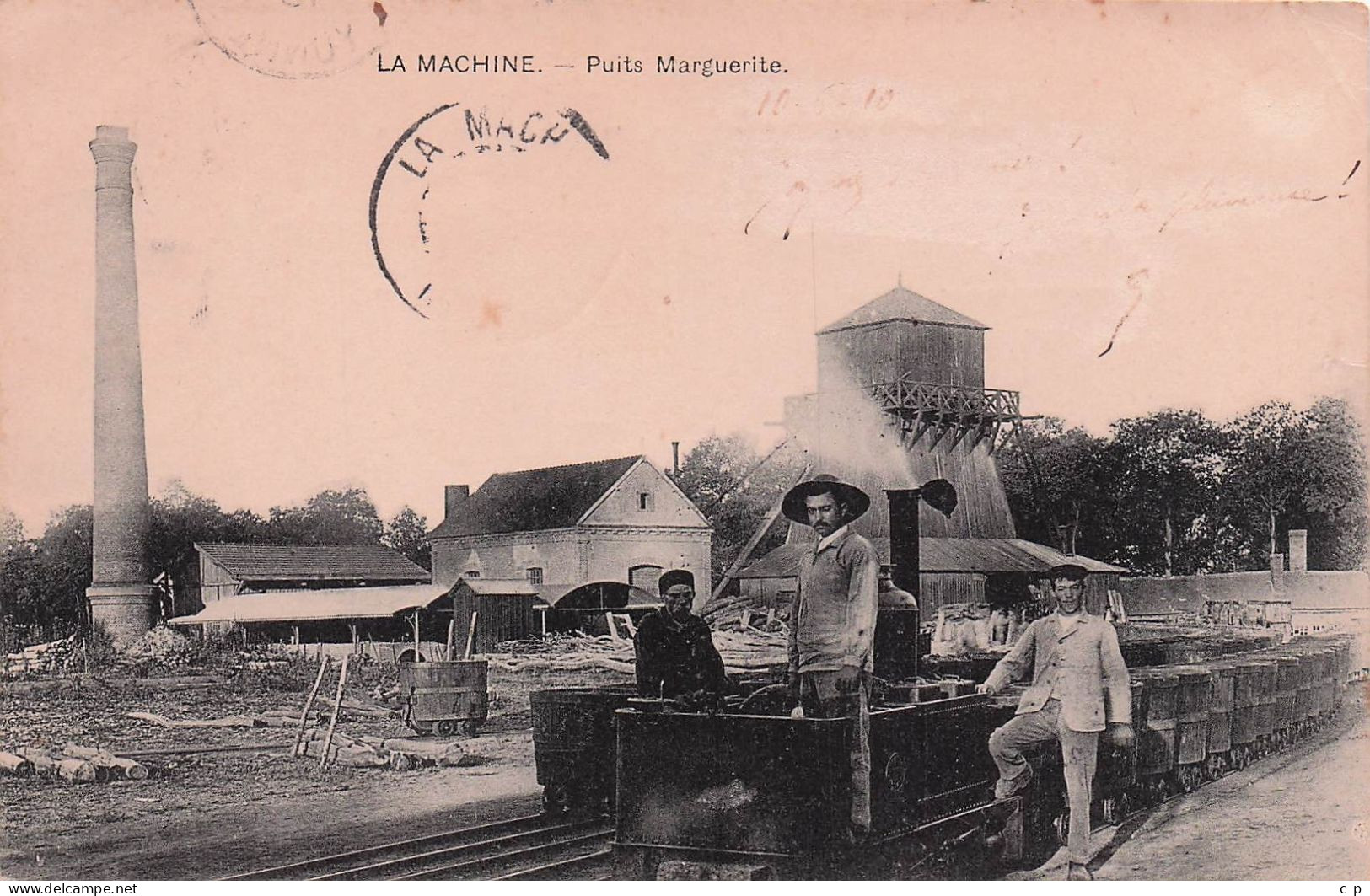 La Machine - Puits Marguerite -  CPA °Jp - La Machine