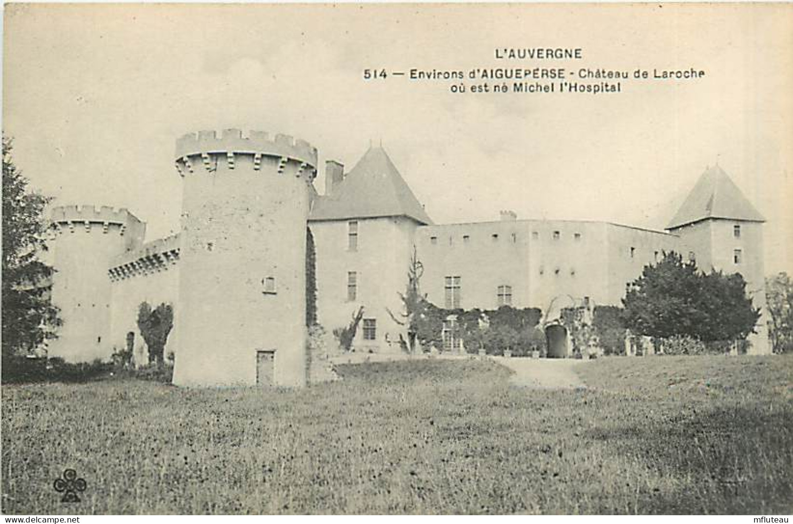 63* AIGUEPERSE  Chateau De La Roche   MA103,0619 - Aigueperse