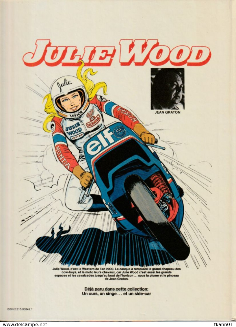 JULIE-WOOD  " OURAGAN SUR DAYTONA " EDITIONS-FLEURUS  DE 1980  1  EDITION-ORIGINALE - Julie Wood