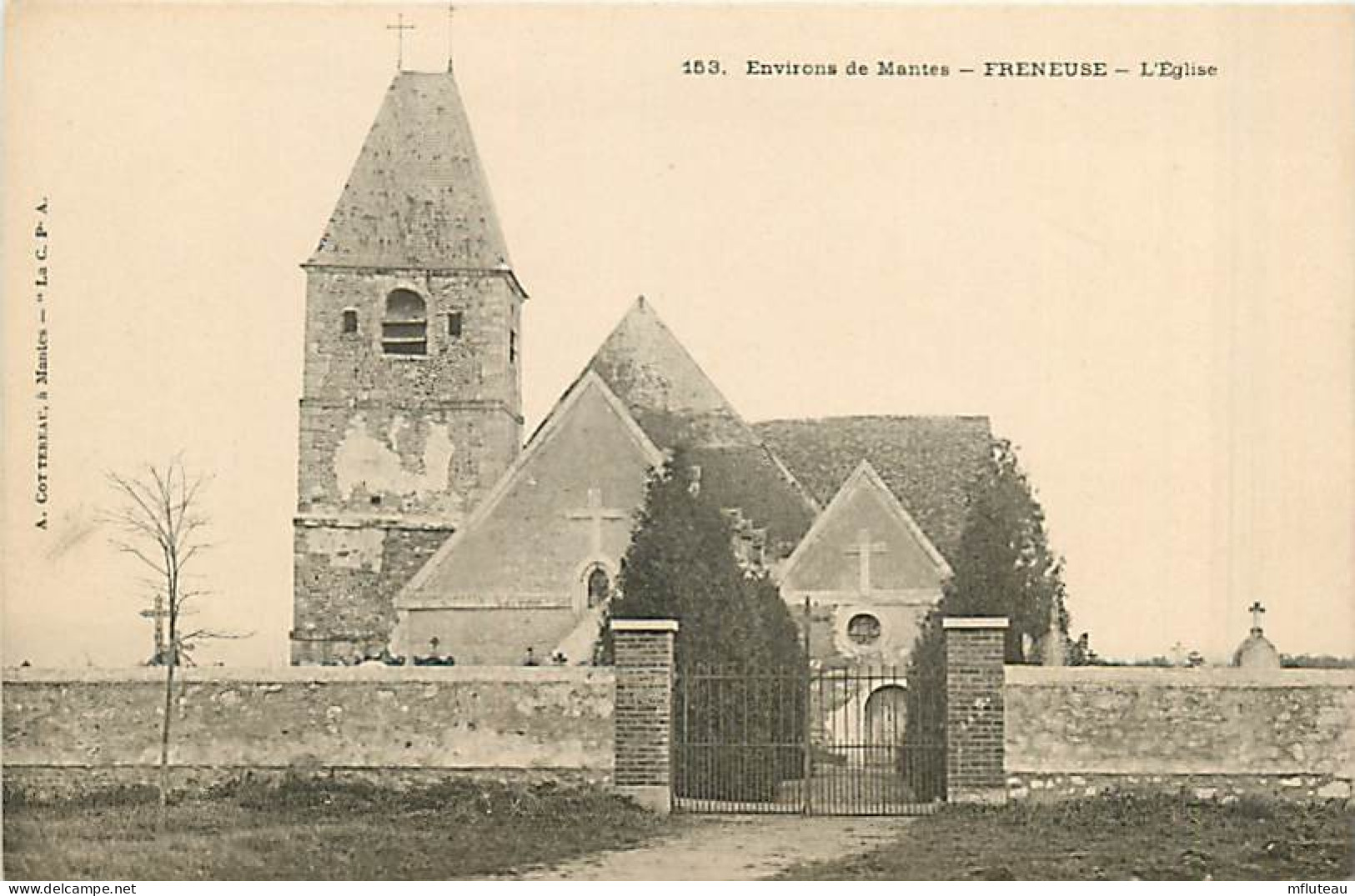 78* FRENEUSE Eglise    MA104,1311 - Freneuse