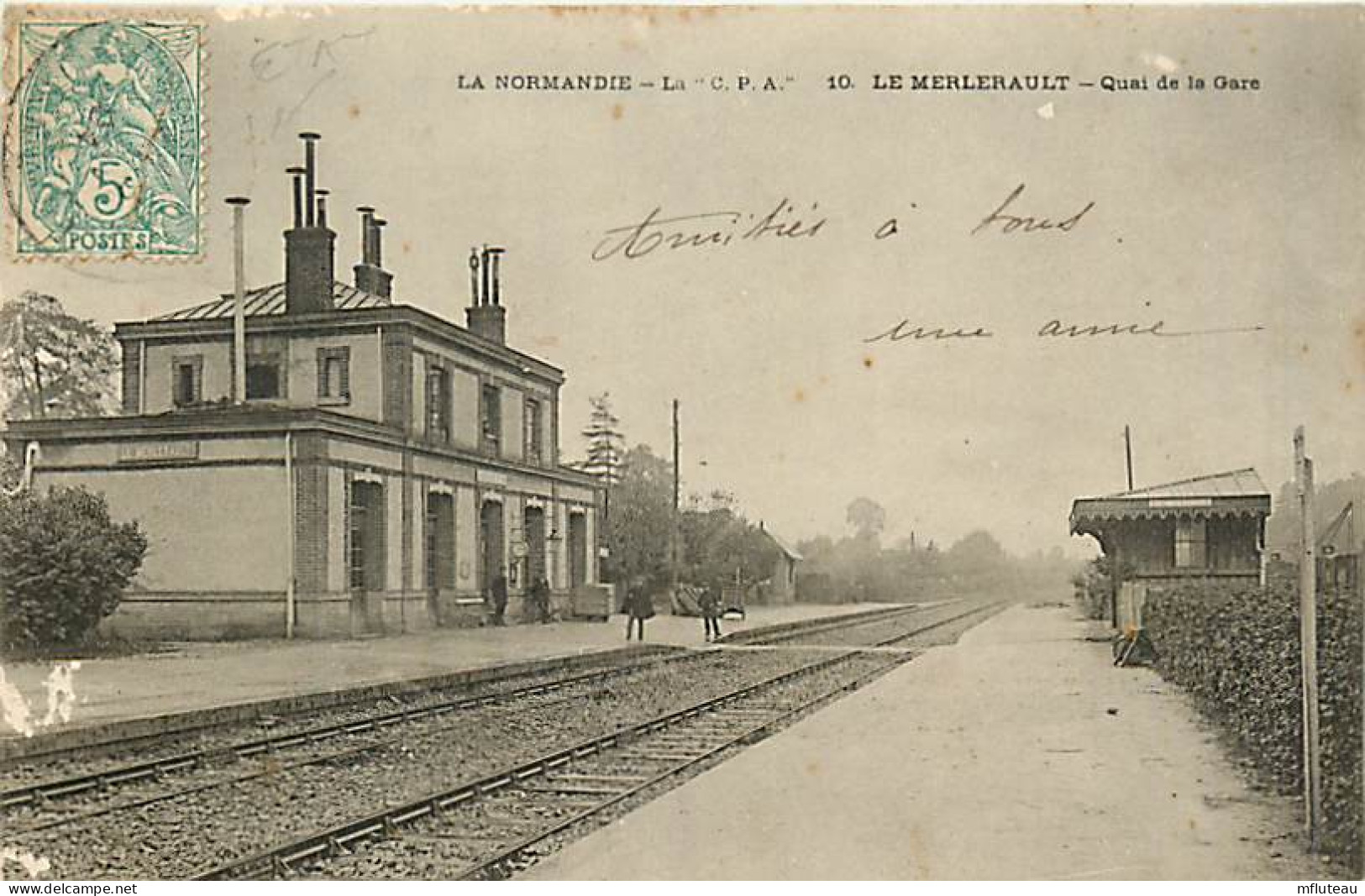 61* LE MERLERAULT  Quai De La Gare  MA105,1376 - Le Merlerault
