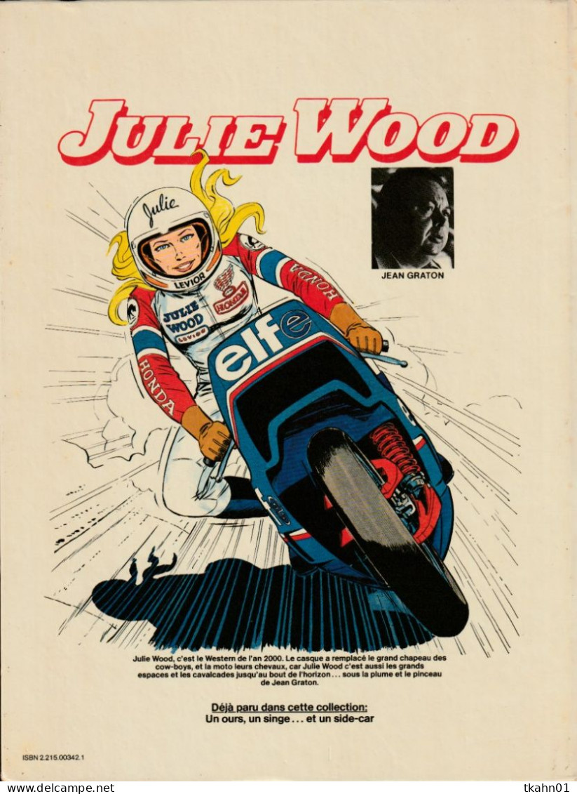 JULIE-WOOD  " OURAGAN SUR DAYTONA " EDITIONS-FLEURUS  DE 1980  2  EDITION-ORIGINALE - Julie Wood