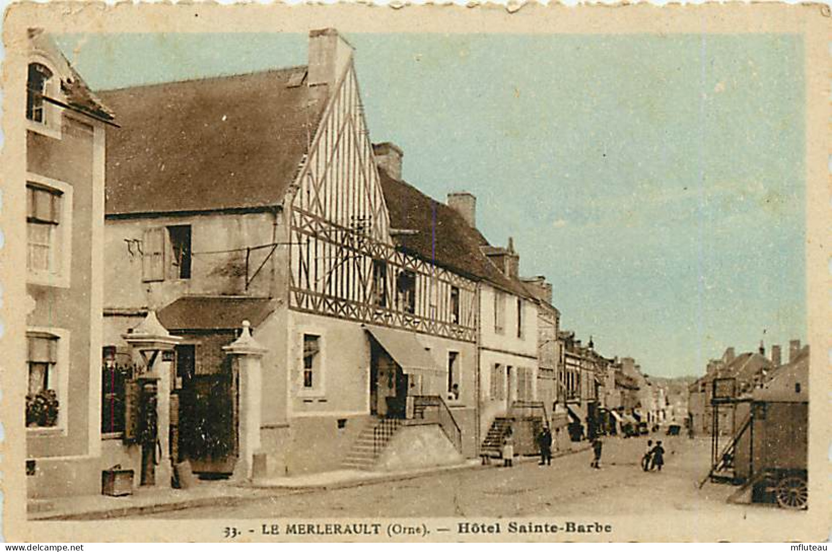 61* LE MERLERAULT Hotel Ste Barbe     MA105,1345 - Le Merlerault