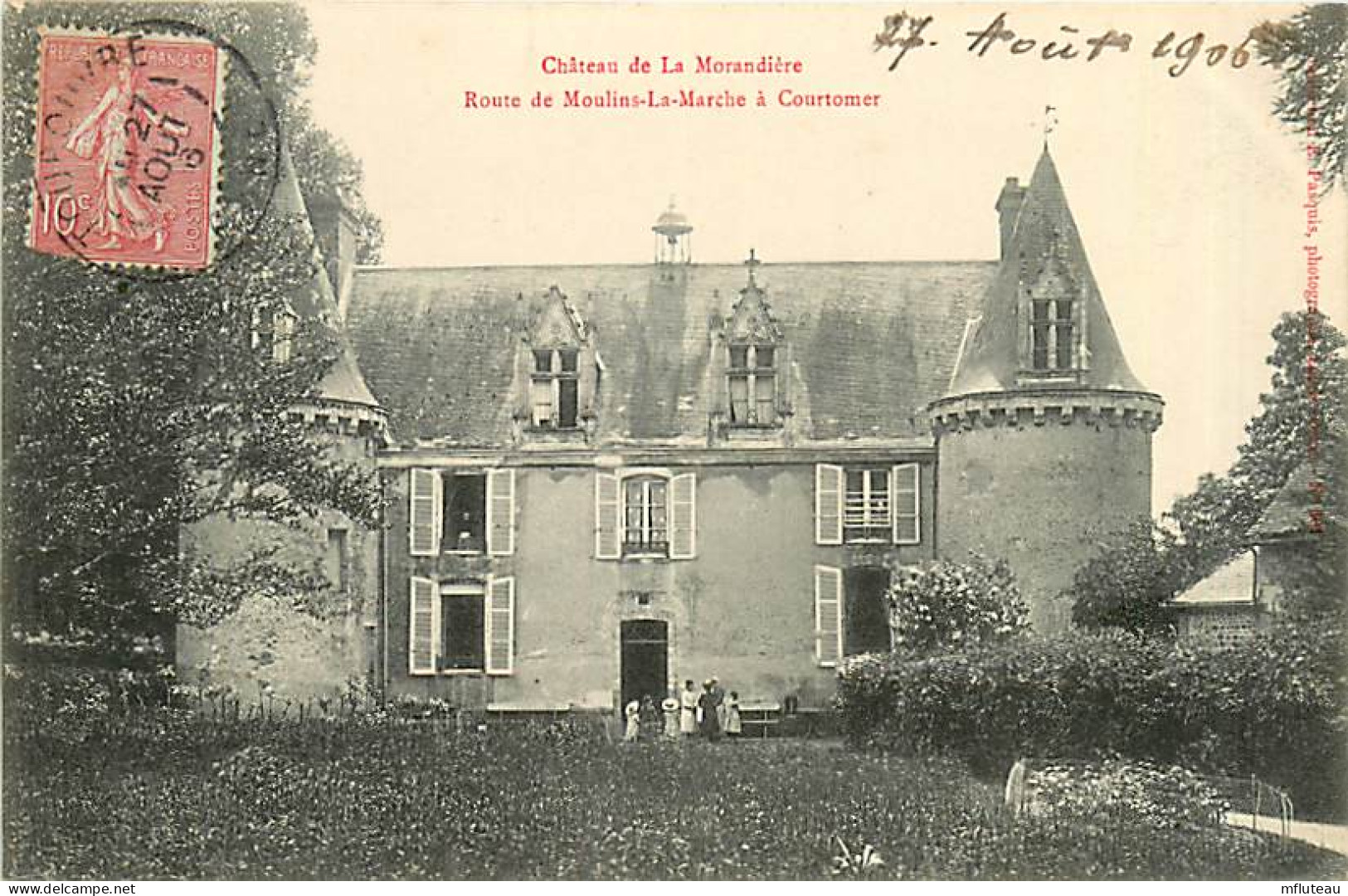 61* COURTOMER Chateau De La Morandiere        MA105,1208 - Courtomer