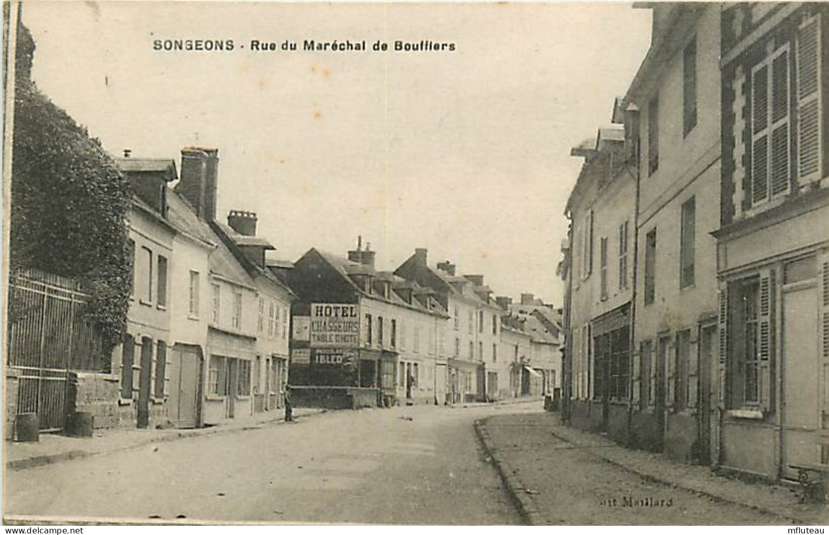 60* SONGEONS   Rue  Mal De Bouffiers     MA105,0911 - Songeons