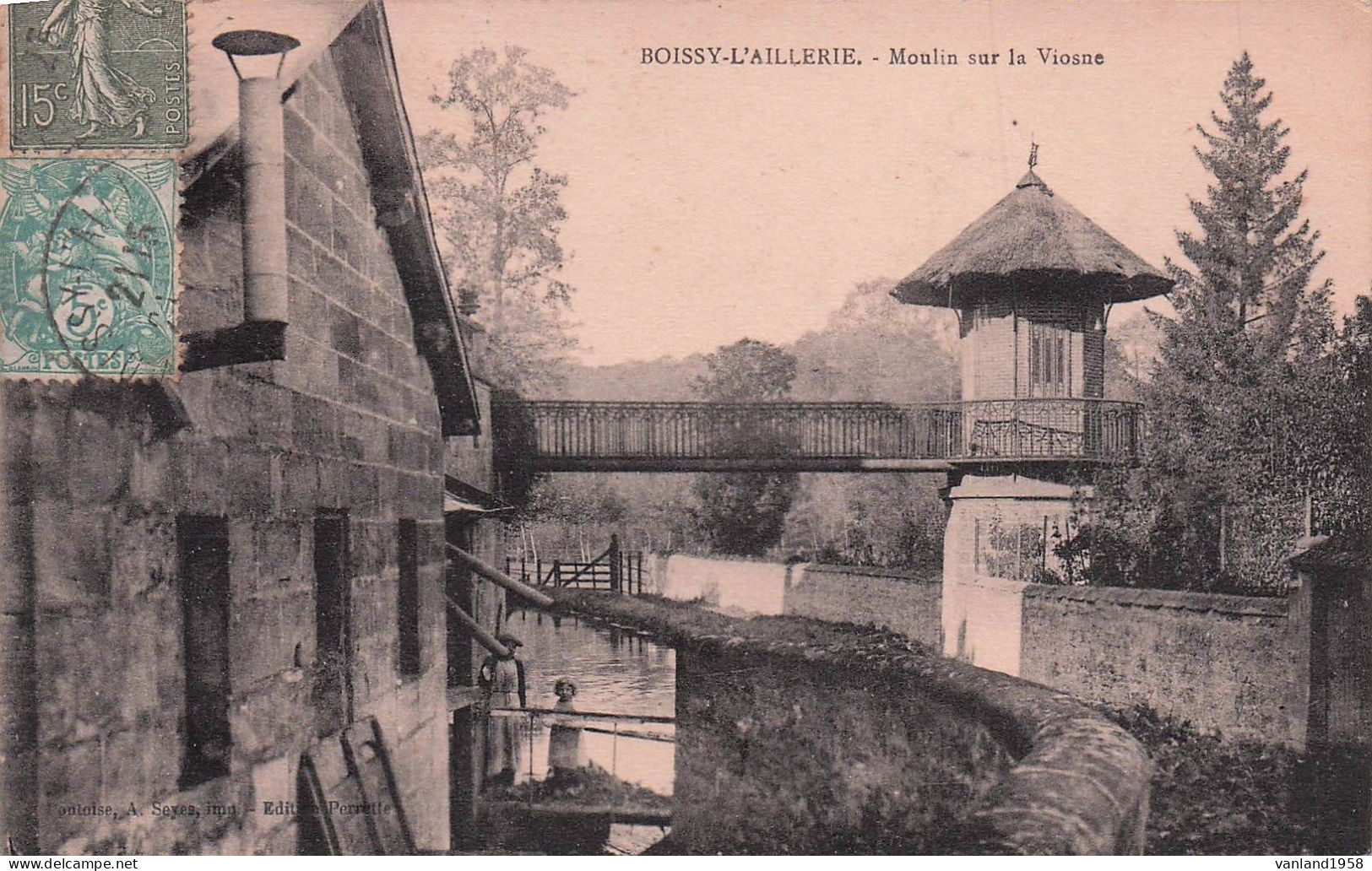 BOISSY L'AILLERIE-moulin Sur La Viosne - Boissy-l'Aillerie