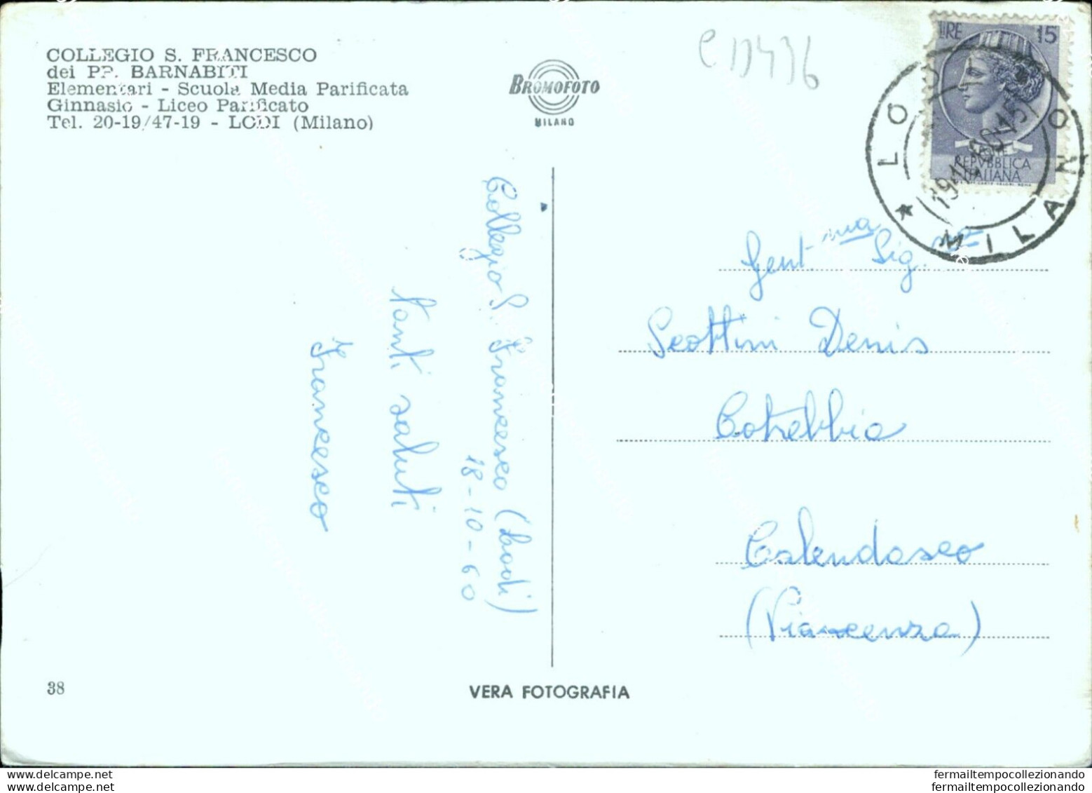 Cd436 Cartolina Saluti Da Lodi 7 Vedutine  Lombardia - Lodi