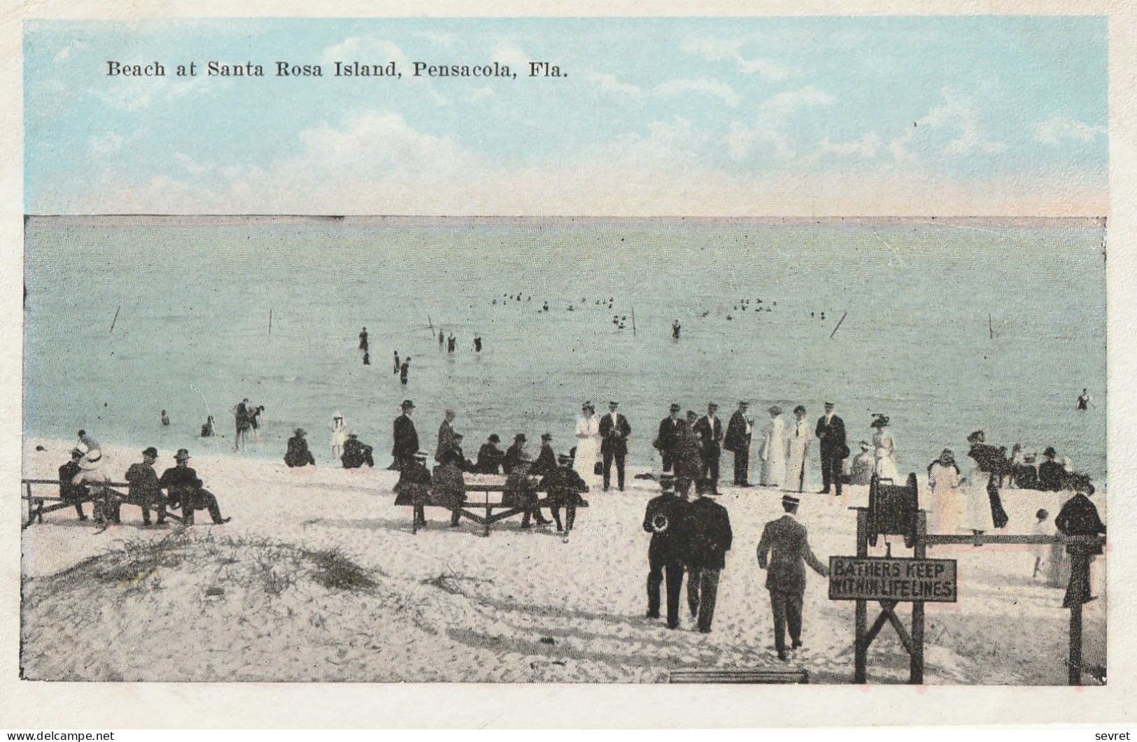 PENSACOLA. - Beach At Santa Rosa Island - Pensacola