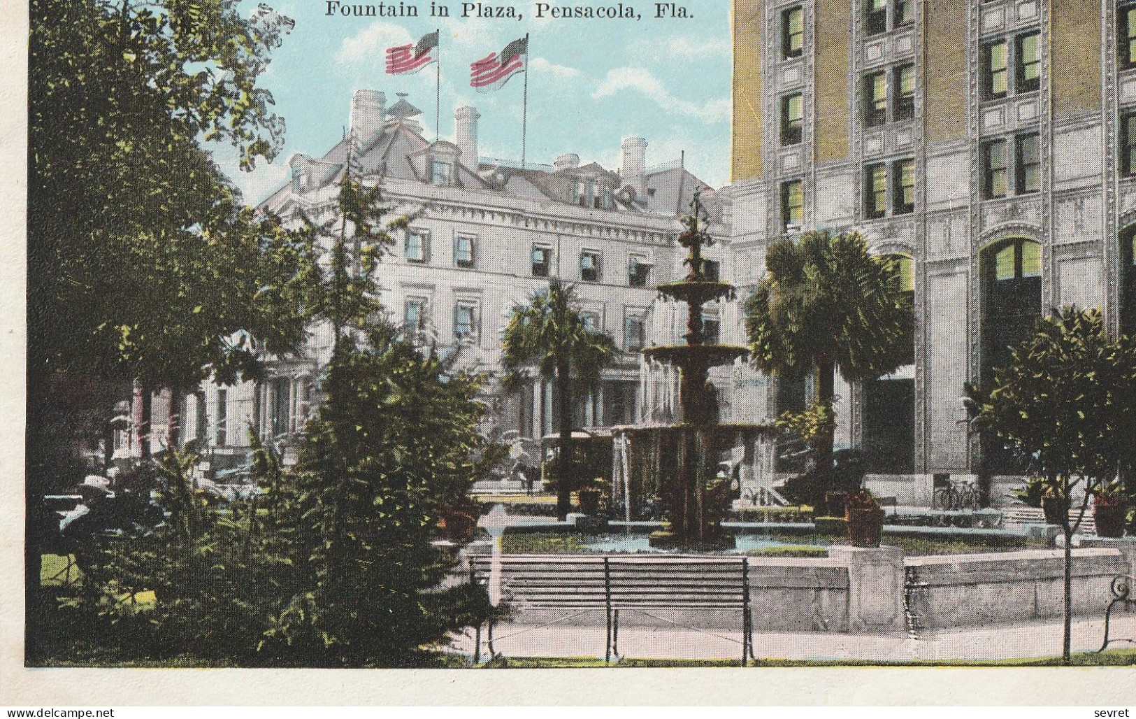 PENSACOLA. -  Fountain In Plaza - Pensacola