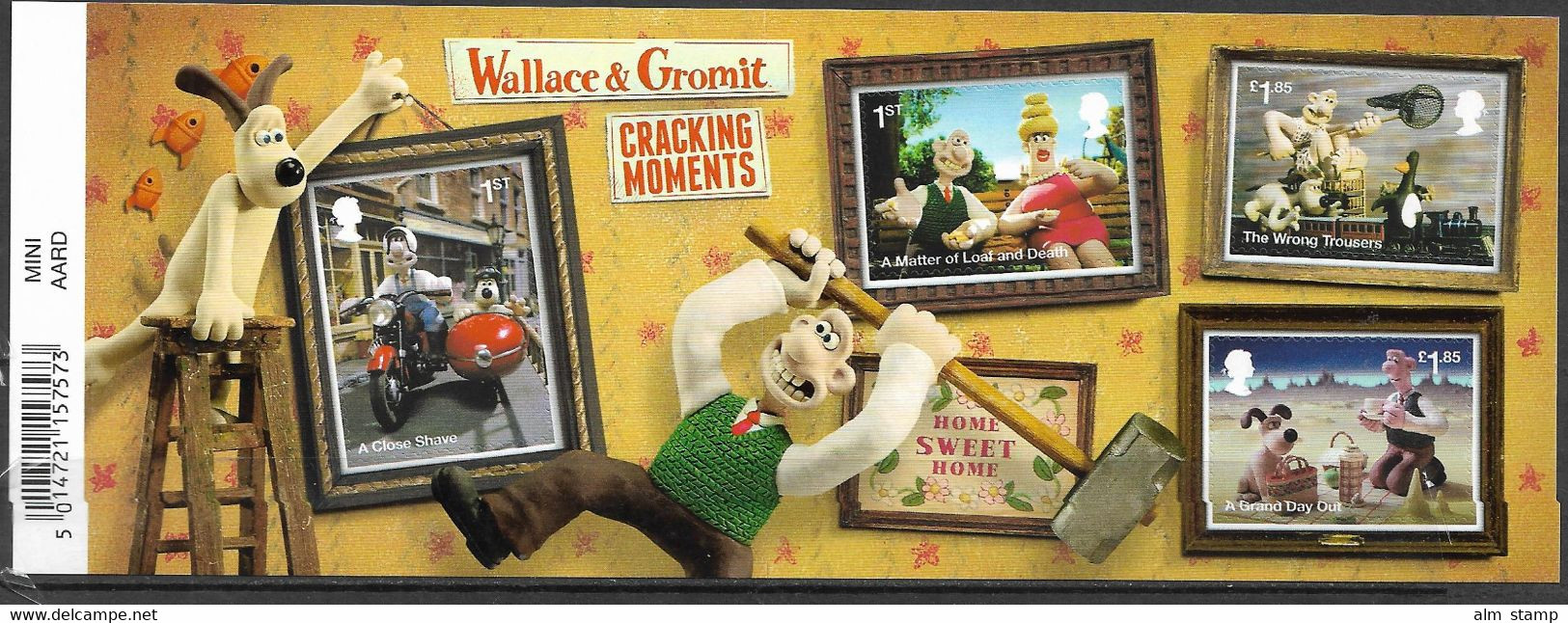 2022 Großbritannien Mi. Bl. 157  **MNH  Aardman Classics - Zonder Classificatie