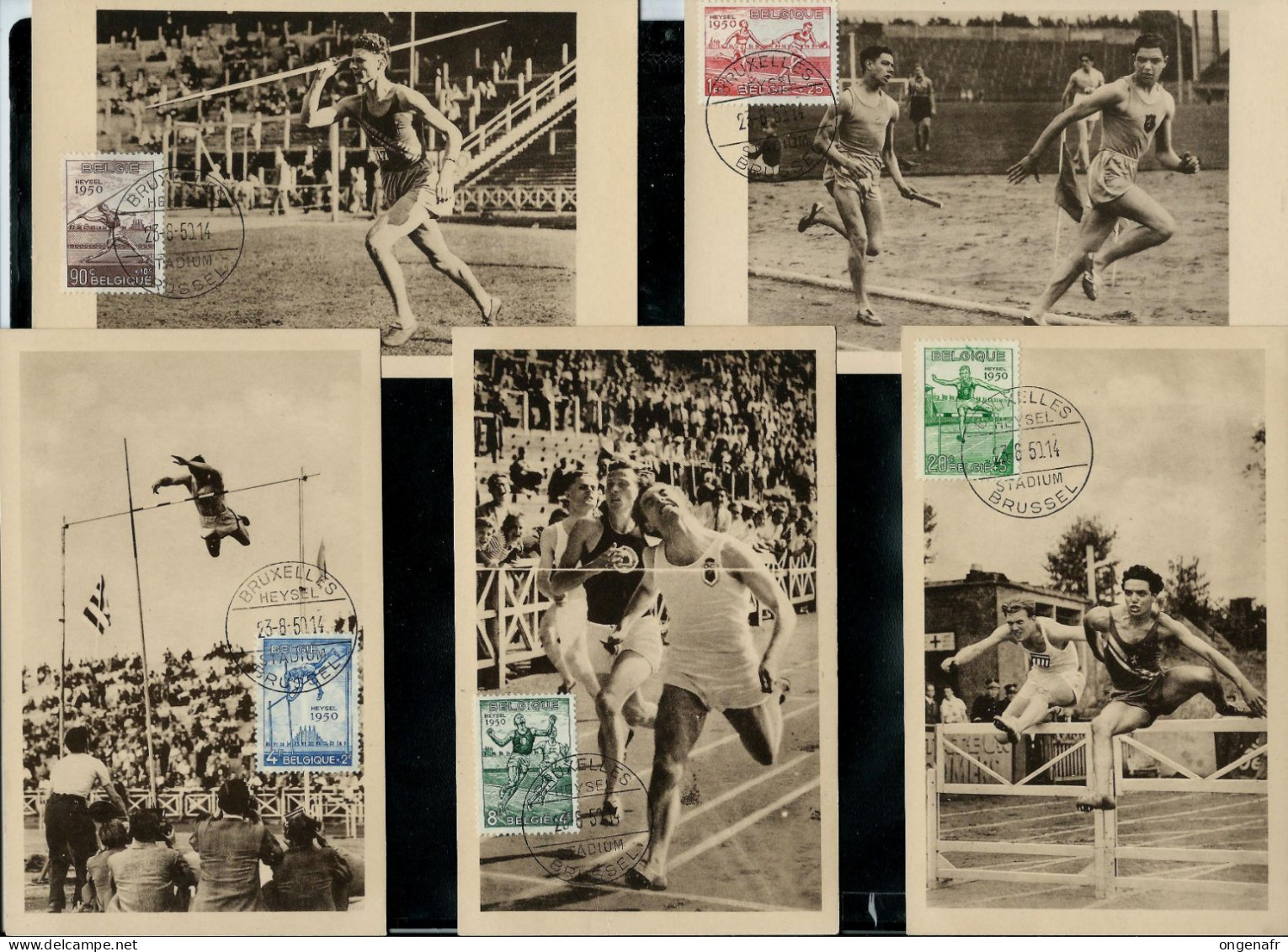 Athlétisme - Heysel - N° 827/34 - 1934-1951