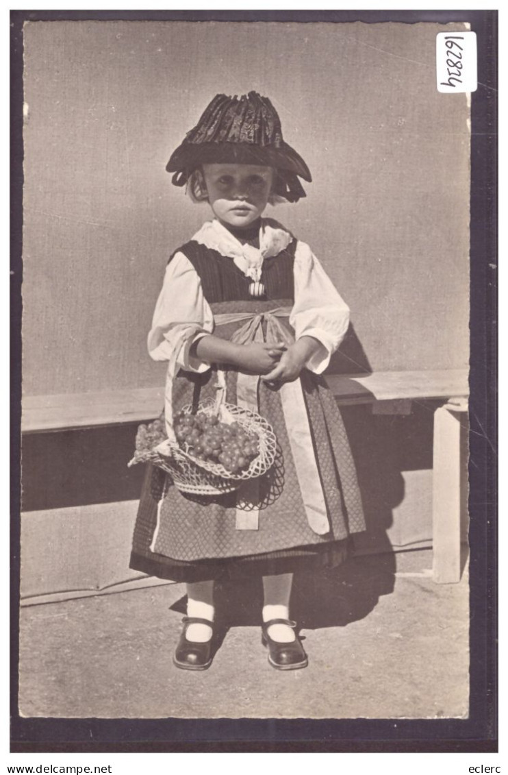 SAVIESE - LA PETITE VENDANGEUSE - COSTUME - CARTE NEUVE NON ECRITE - TB - Savièse