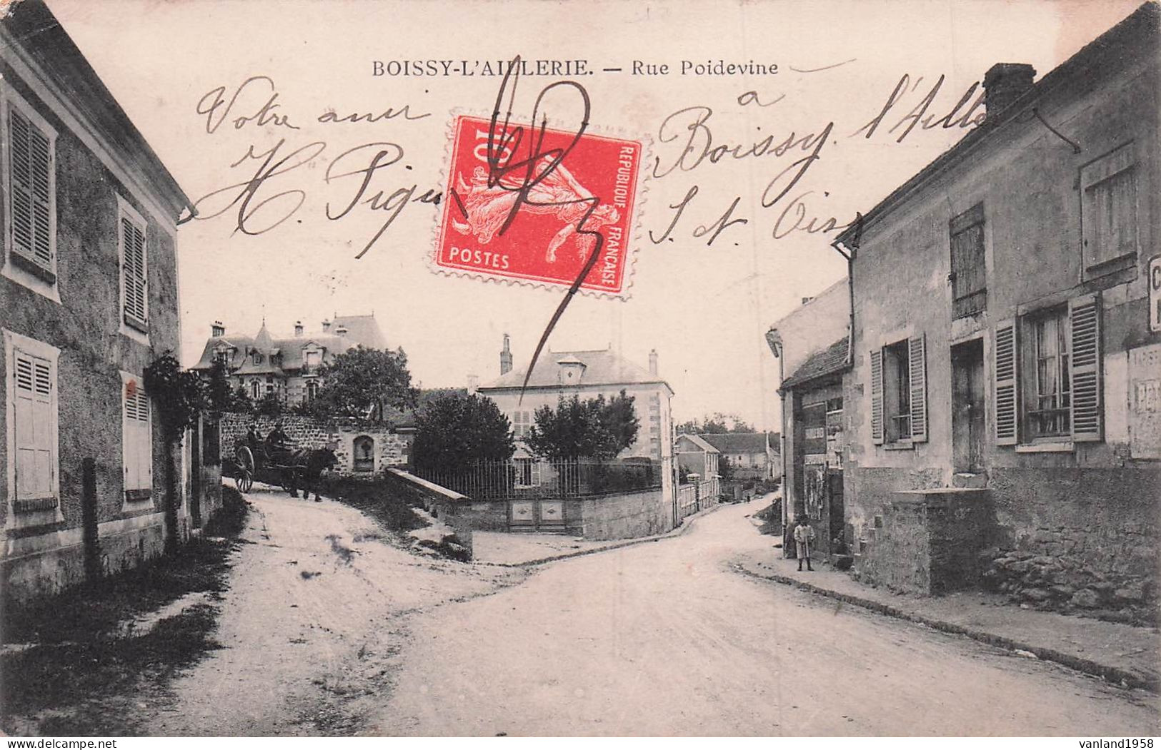 BOISSY L'AILLERIE-rue Poitevine - Boissy-l'Aillerie