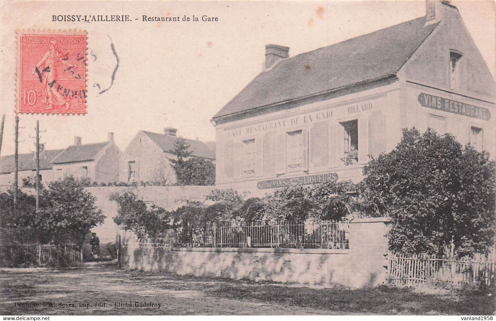 BOISSY L'AILLERIE-le Restaurant De La Gare - Boissy-l'Aillerie