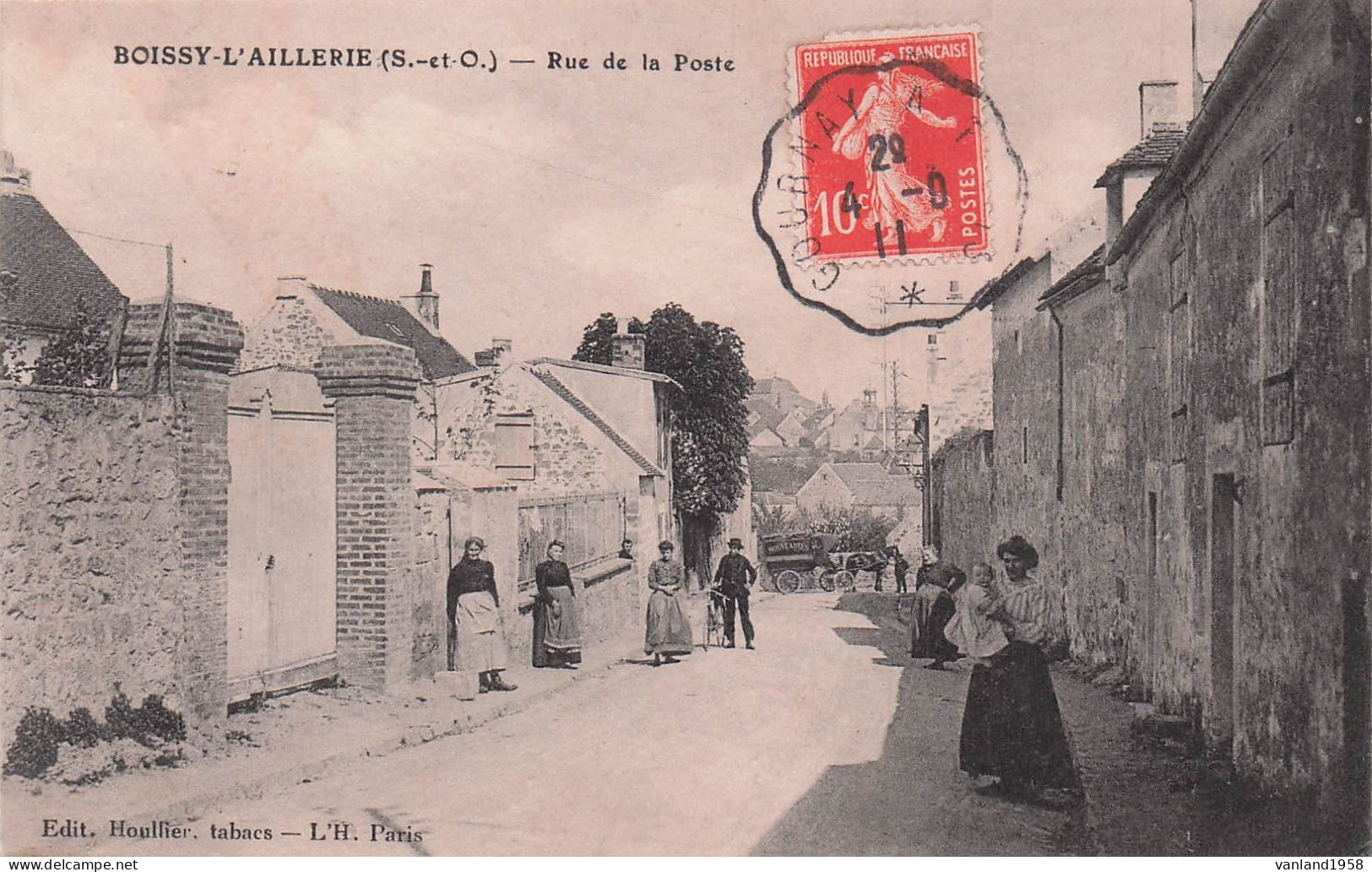 BOISSY L'AILLERIE-rue De La Poste - Boissy-l'Aillerie
