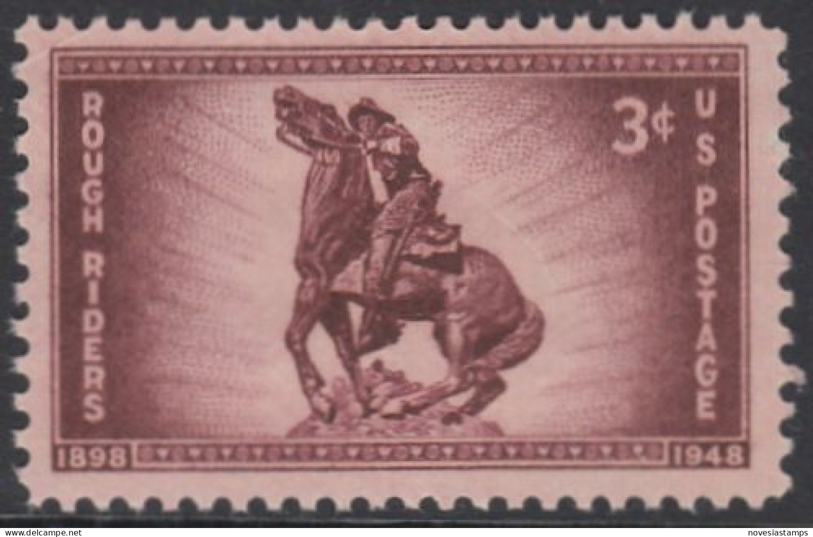 !a! USA Sc# 0973 MNH SINGLE (a2) - Rough Riders - Unused Stamps