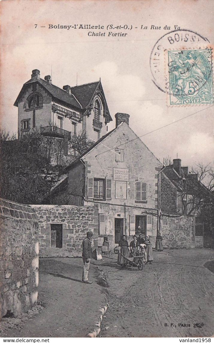 BOISSY L'AILLERIE-la Rue Du Va-châlet Fortier - Boissy-l'Aillerie
