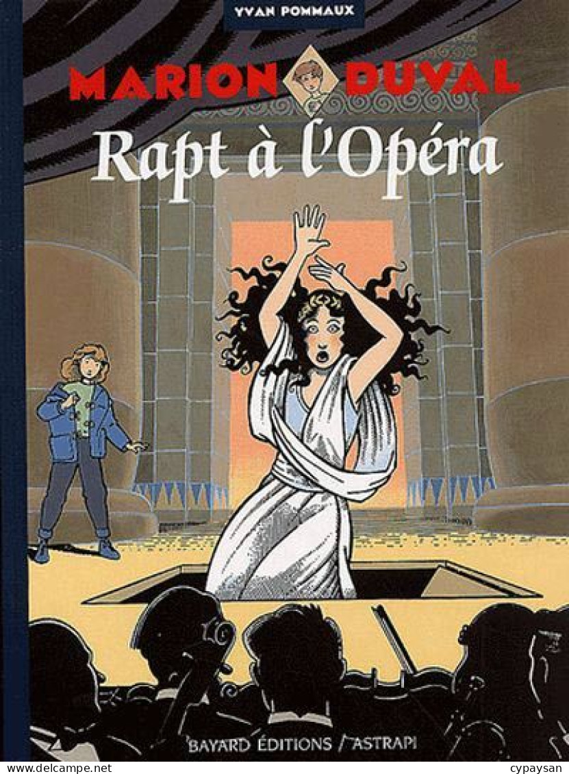 Marion Duval 2 Rapt à L'opéra  RE DEDICACE BE Bayard 01/1997 Pommaux (BI3) - Dediche