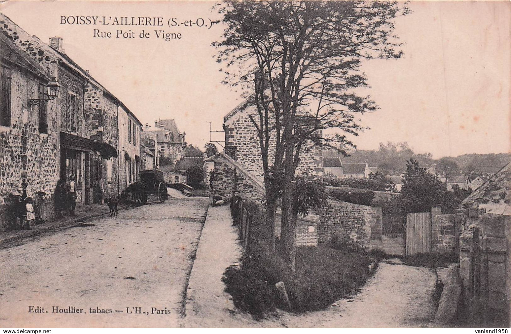 BOISSY L'AILLERIE- Rue Du Poit De Vigne - Boissy-l'Aillerie