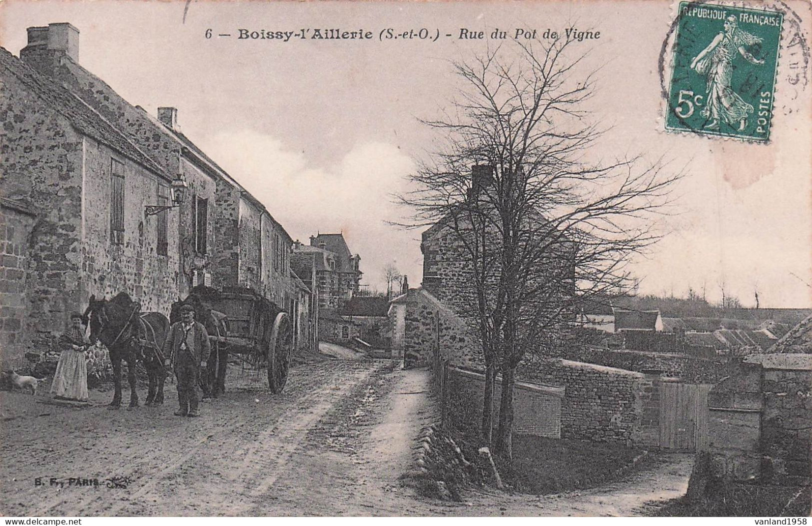 BOISSY L'AILLERIE- Rue Du Pot De Vigne - Boissy-l'Aillerie