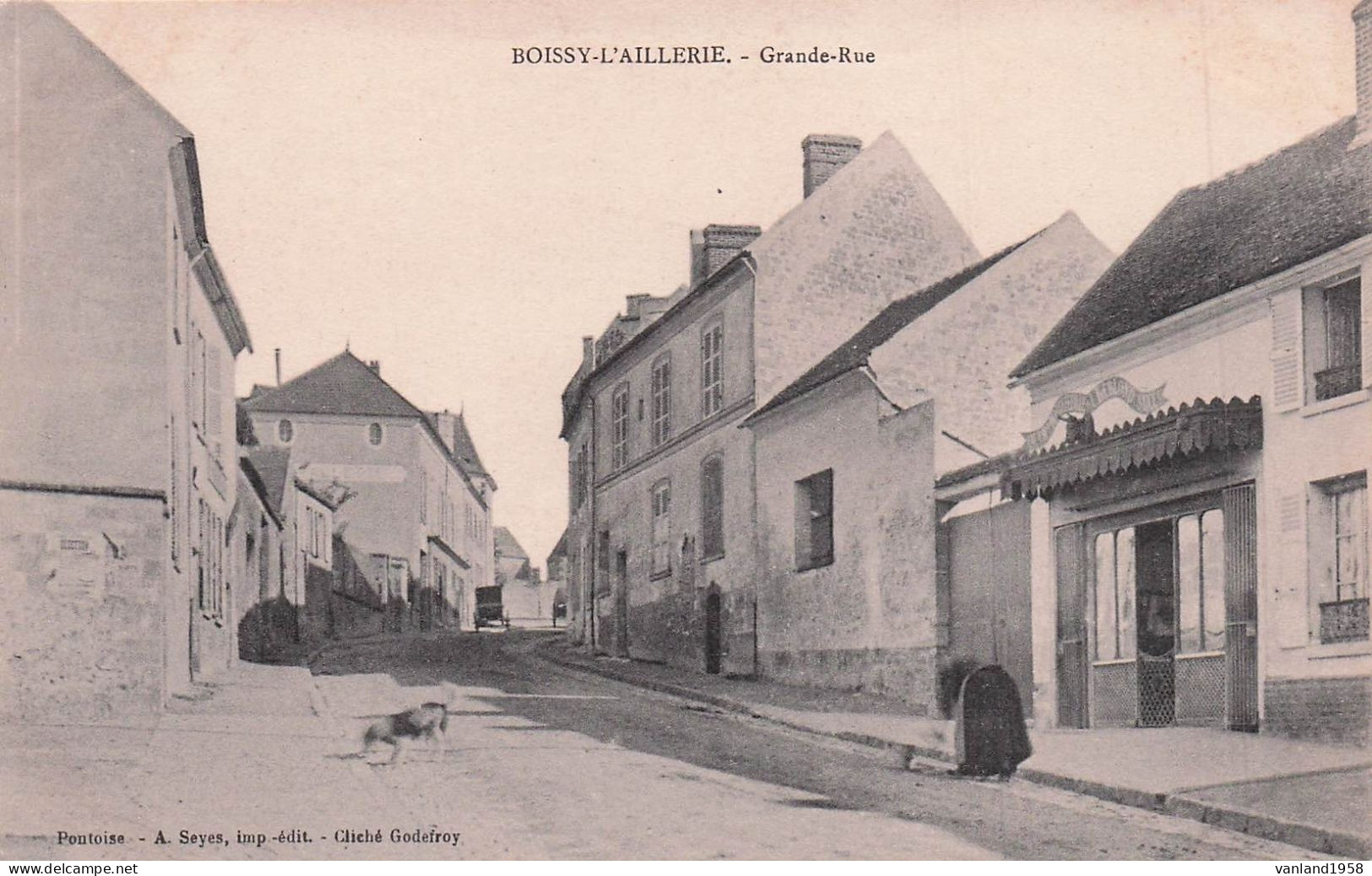 BOISSY L'AILLERIE- La Grande Rue - Boissy-l'Aillerie