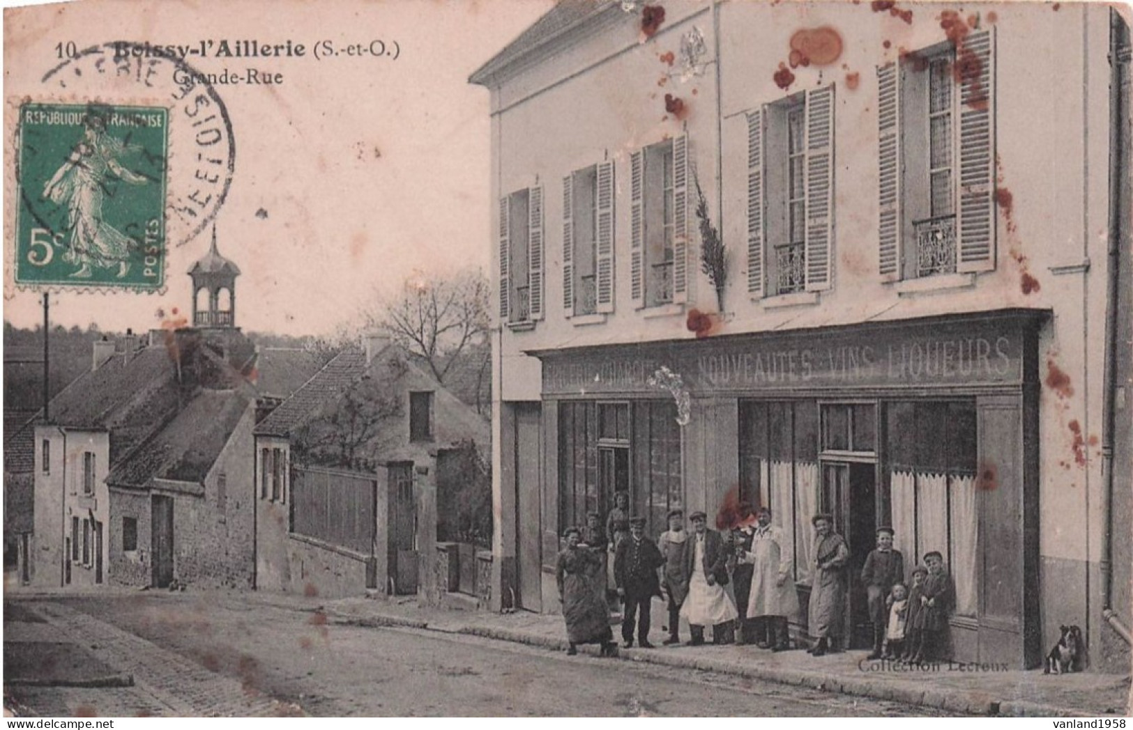 BOISSY L'AILLERIE- La Grande Rue (état) - Boissy-l'Aillerie