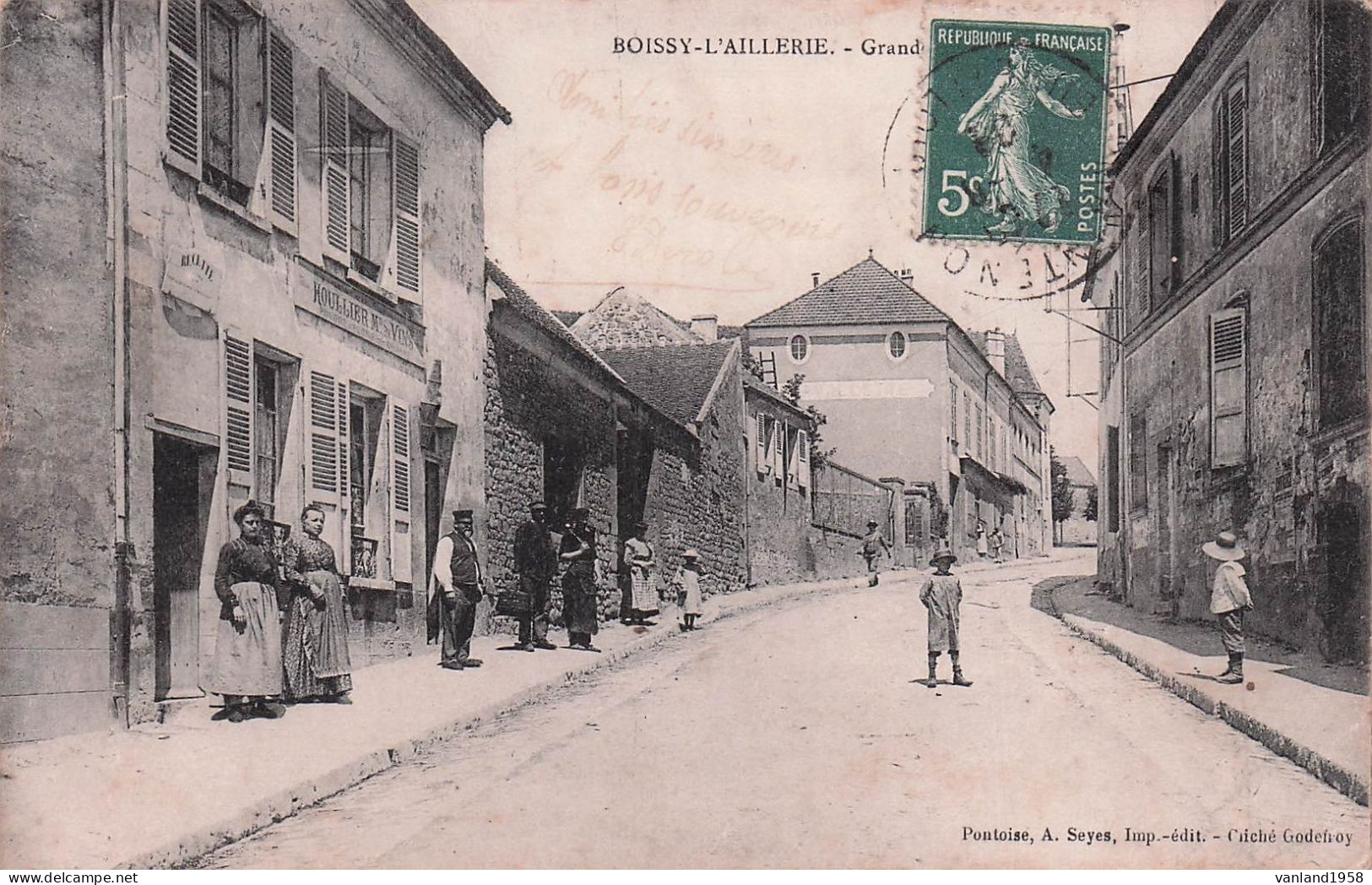 BOISSY L'AILLERIE- La Grande Rue - Boissy-l'Aillerie