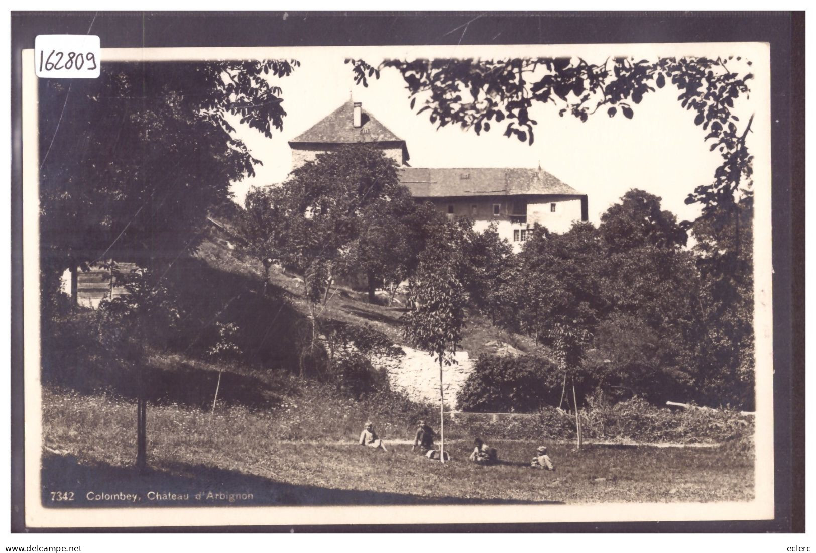 COLLOMBEY - CHATEAU D'ARBIGNON - CARTE NEUVE NON ECRITE - TB - Collombey-Muraz