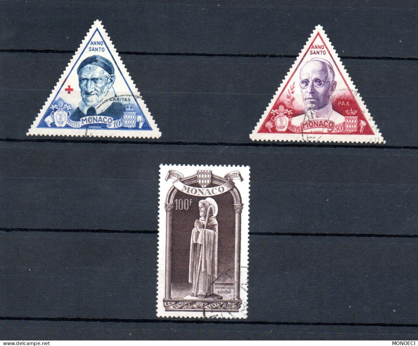 MONACO -- MONTE CARLO -- Année Sainte -- 11 Timbres Oblitérés - Gebraucht