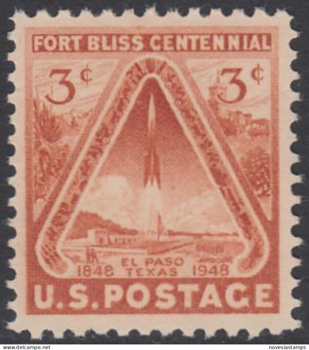 !a! USA Sc# 0976 MNH SINGLE (a2) - Fort Bliss - Ongebruikt