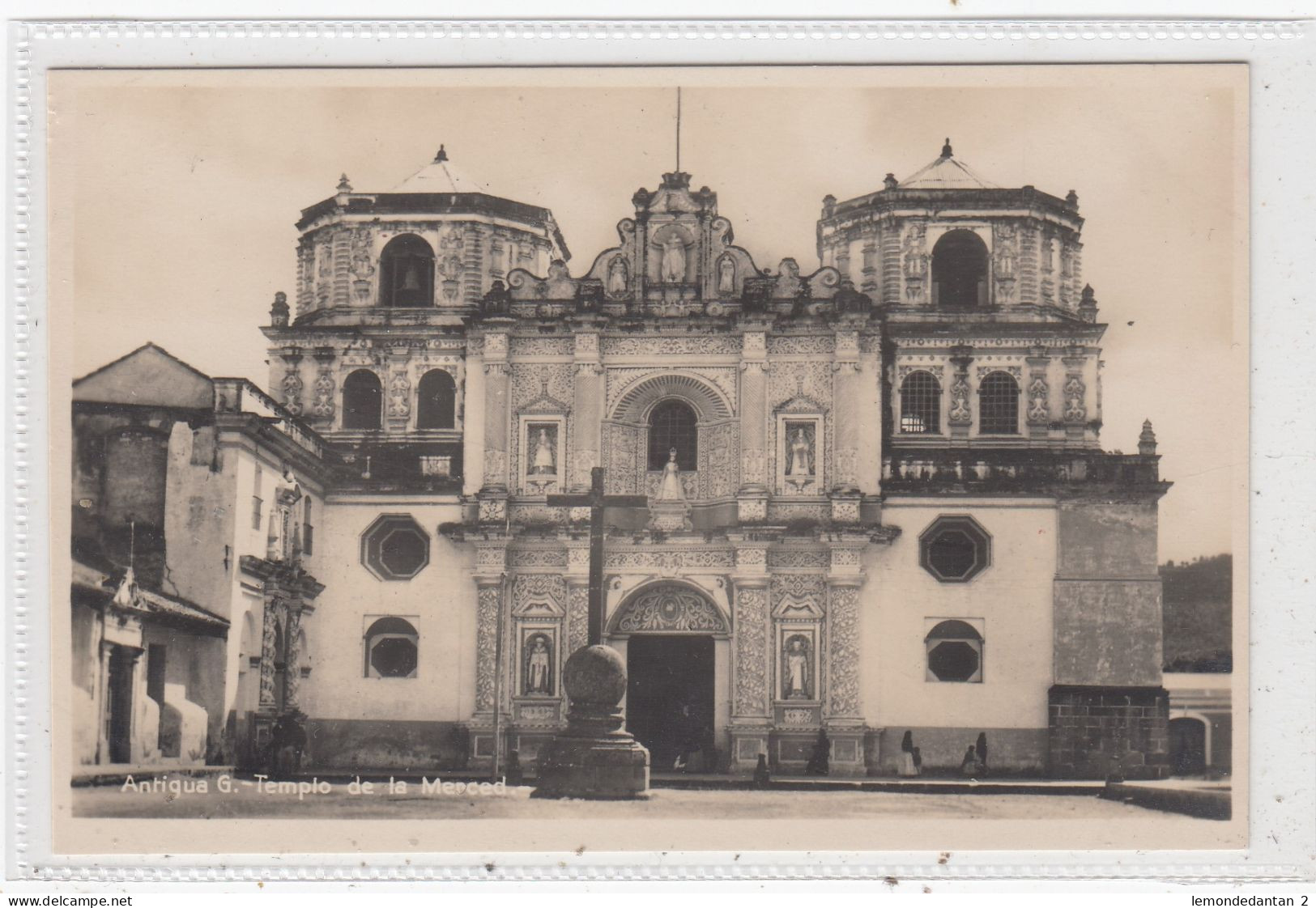 Guatemala. Templo De La Merced. Adolfo Biener 6. * - Guatemala