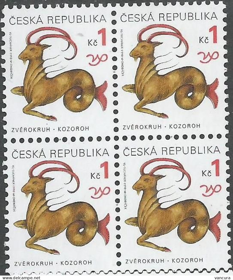 200 Czech Republic Zodiac Capricorn 1998 - Mythologie