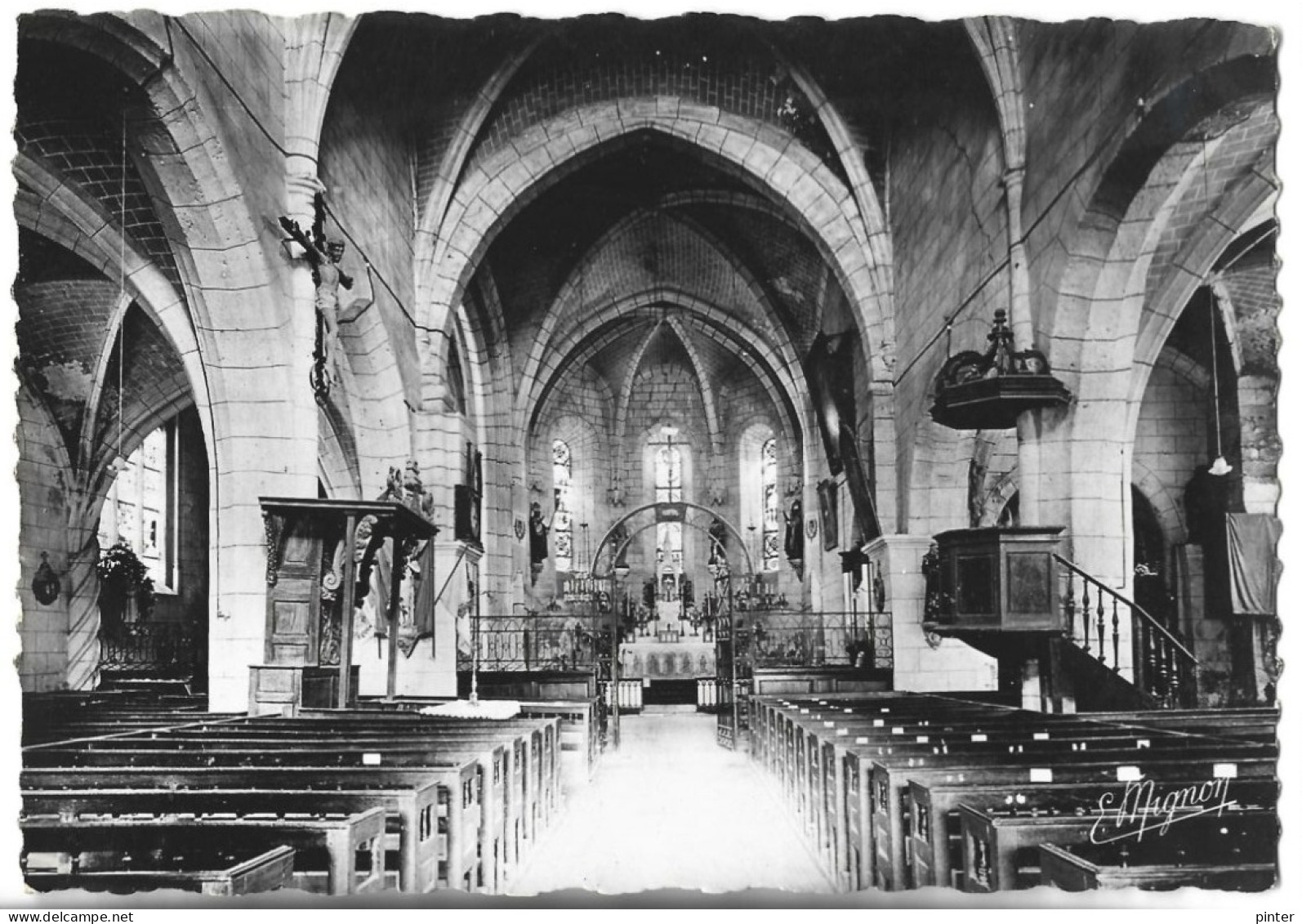 CHAMPIGNY SUR YONNE - Intérieur De L'Eglise - Champigny