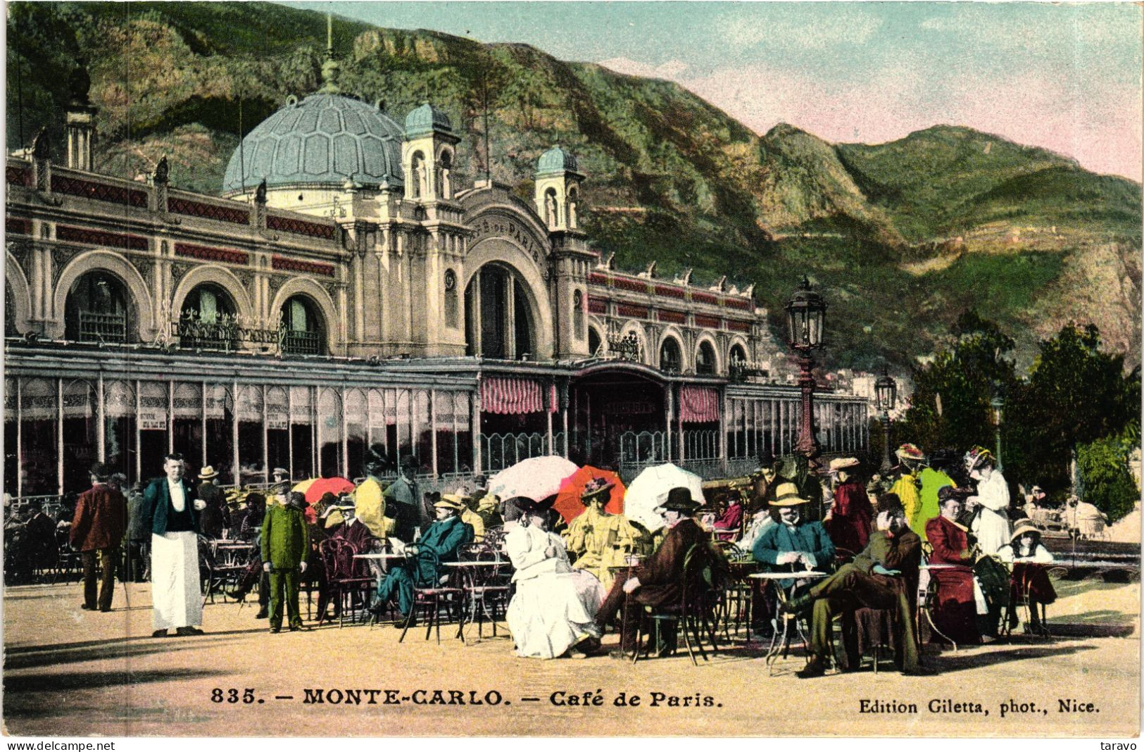 MONACO - MONTE-CARLO - Lot De 3 Cpa Du CAFE DE PARIS - Bar & Ristoranti