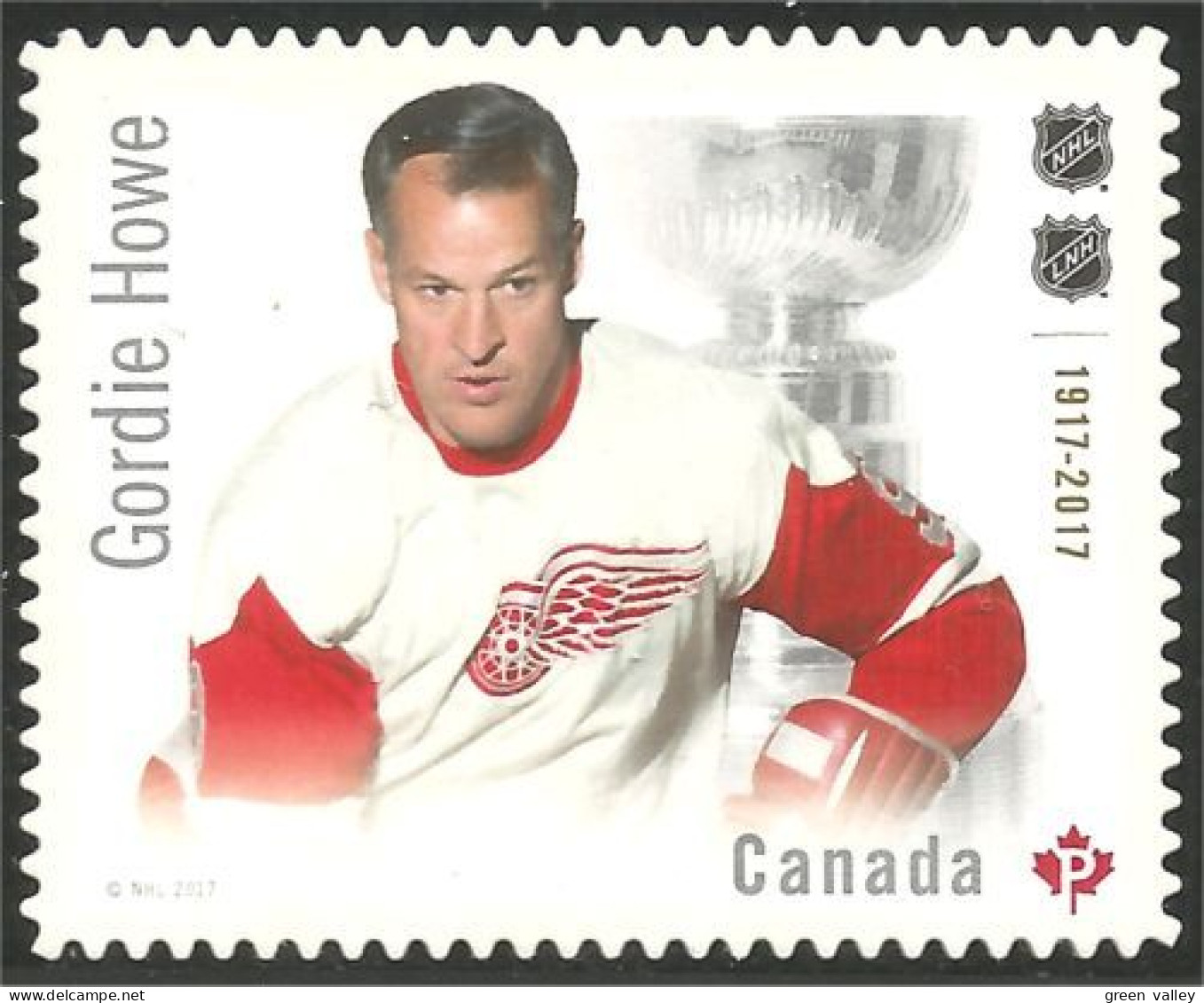 Canada Ice Hockey Glace Gordie Howe Annual Collection Annuelle MNH ** Neuf SC (C30-29ib) - Eishockey