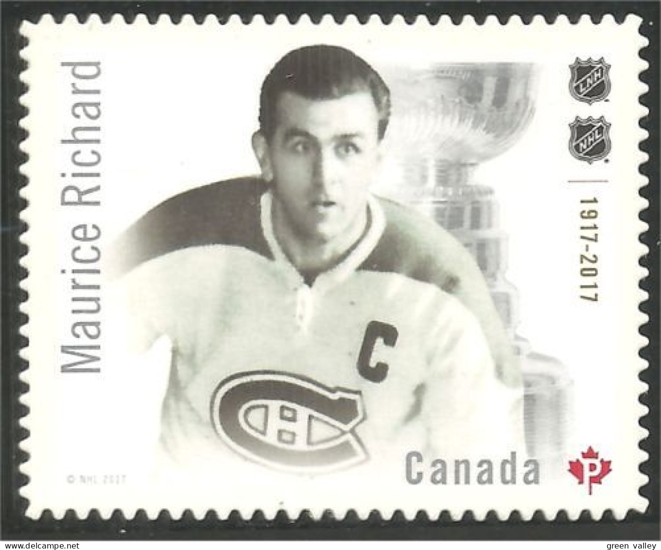 Canada Ice Hockey Glace Maurice Richard Annual Collection Annuelle MNH ** Neuf SC (C30-27ib) - Jockey (sobre Hielo)