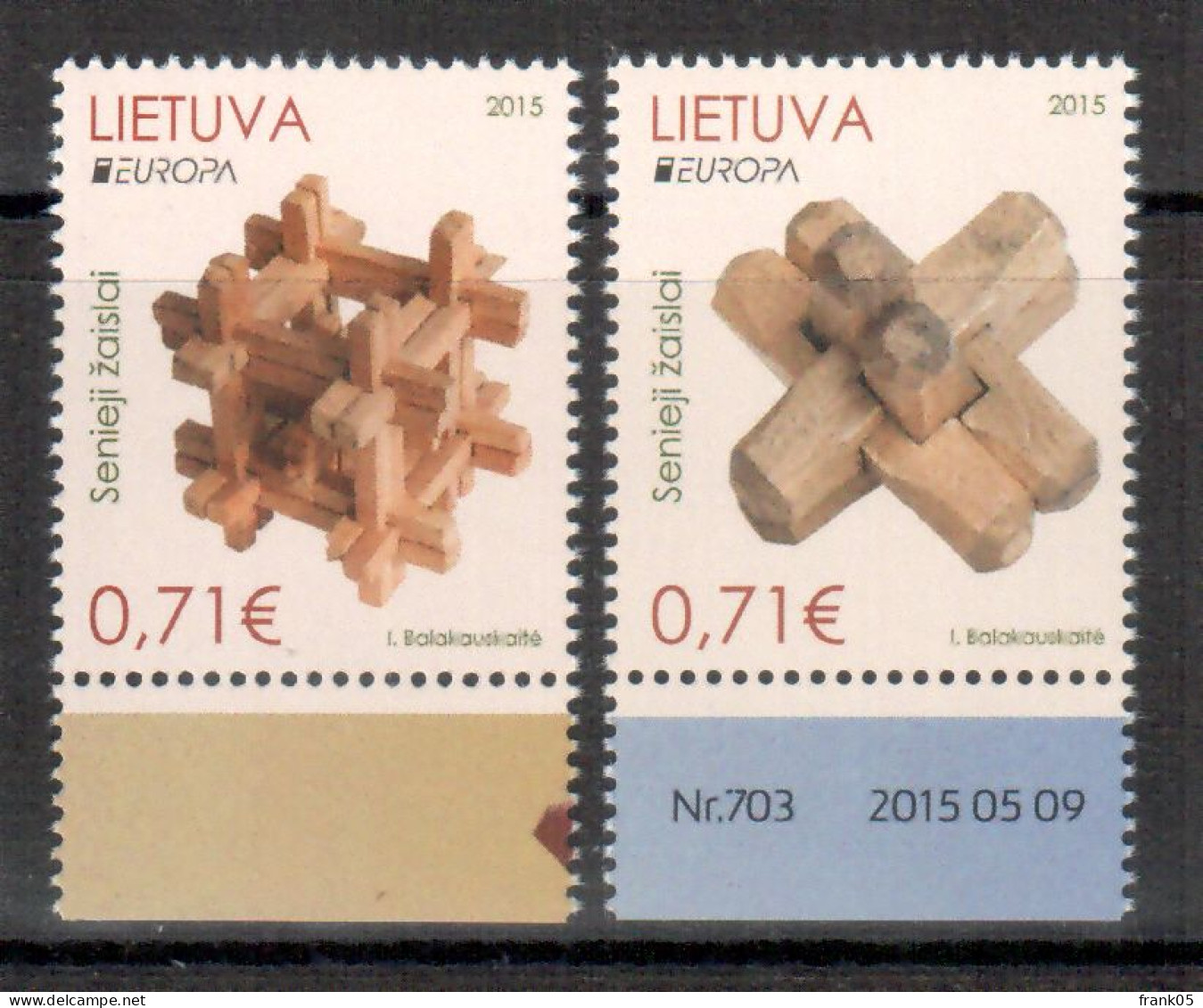 Litauen / Lithuania / Lituanie 2015 Satz/set EUROPA ** - 2015