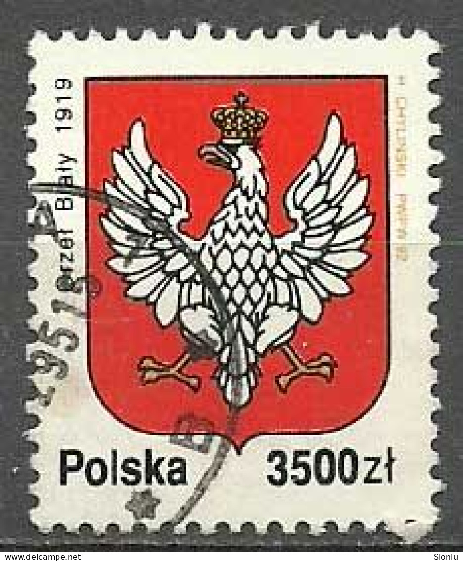 1992 Polska Mi 3423 CTO (k11) - Used Stamps
