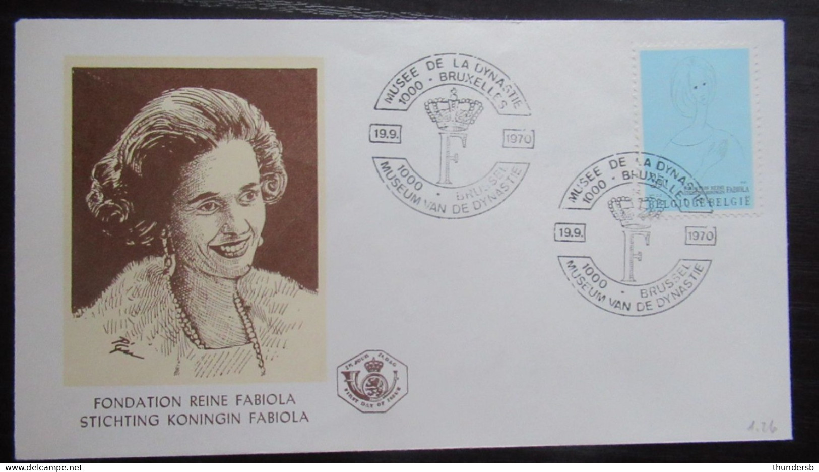 FDC 1546 'Koningin Fabiola' - 1961-1970