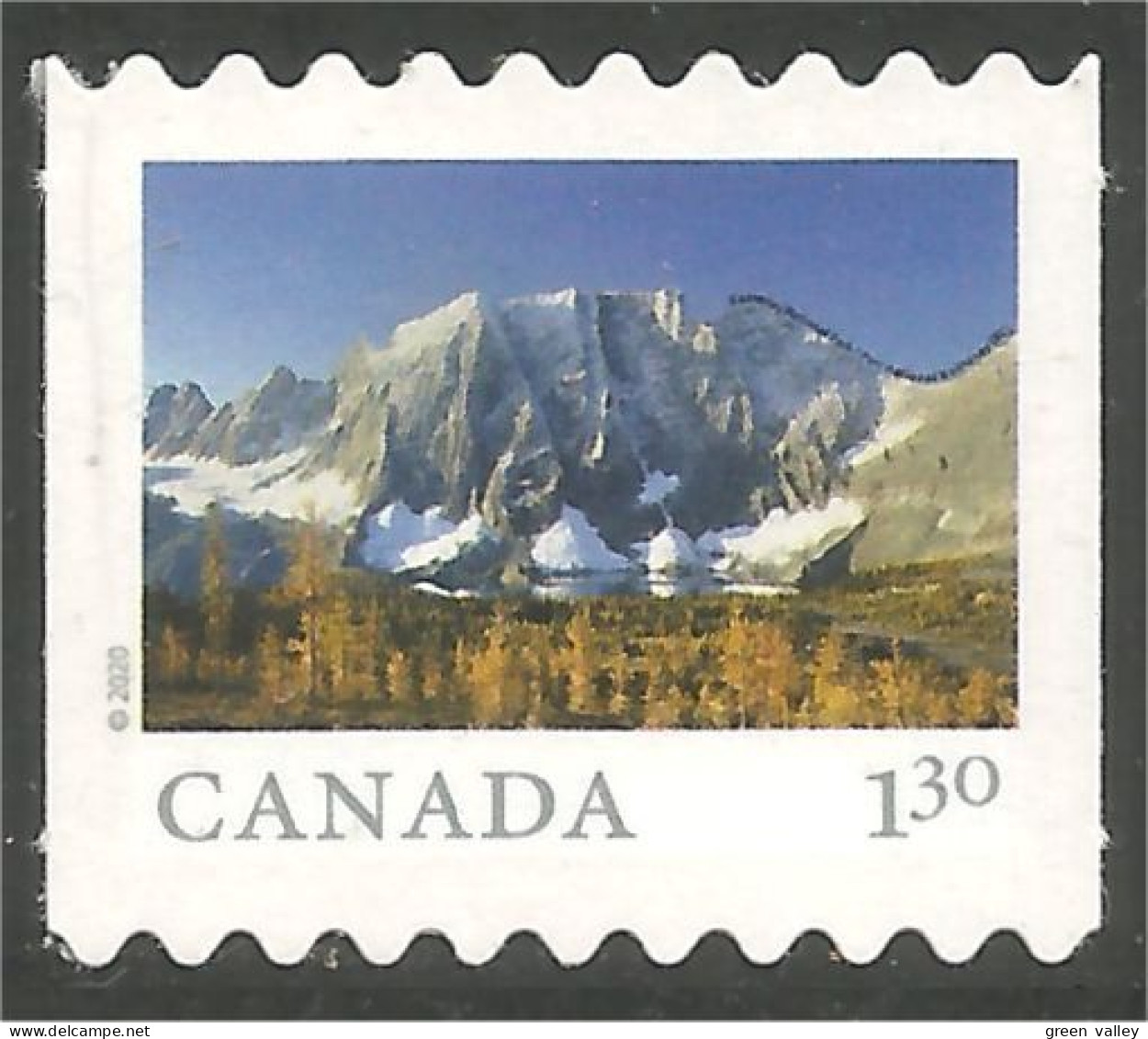 Canada Parc Kootenay National Park Coil Roulette MNH ** Neuf SC (C32-26a) - Neufs