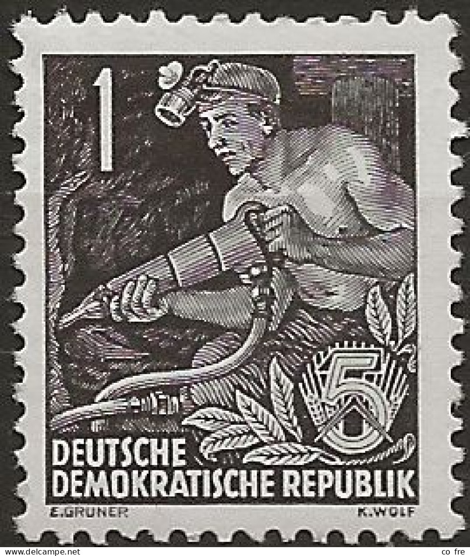 Allemagne, République Démocratique N°148** (ref.2) - Unused Stamps