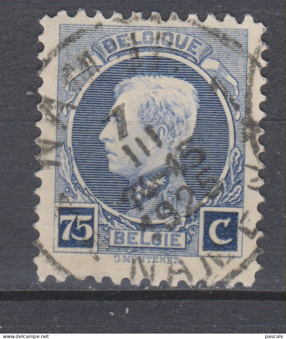 COB 213 Oblitération Centrale NAMUR 1 - 1921-1925 Kleine Montenez