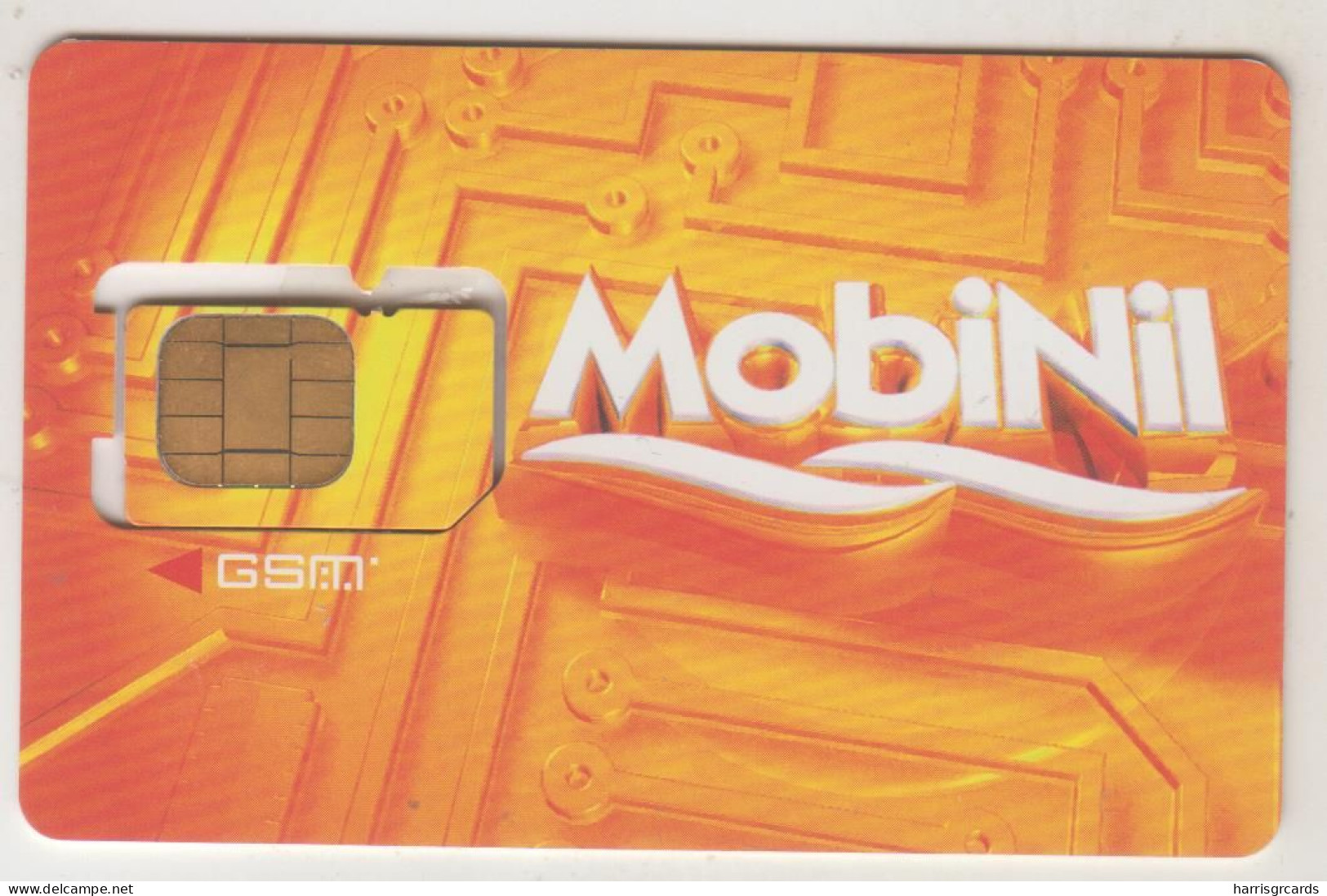 EGYPT - MobiNil GSM Card, Used - Egipto