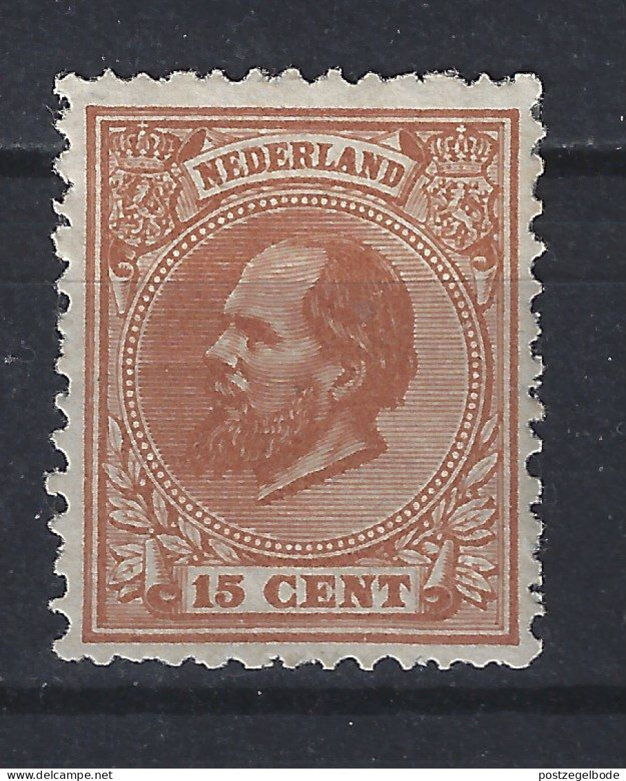 NVPH Nederland Netherlands Niederlande Pays Bas Holanda 23 D MLH/ongebruikt ; Willem III 1872-1888 - Unused Stamps