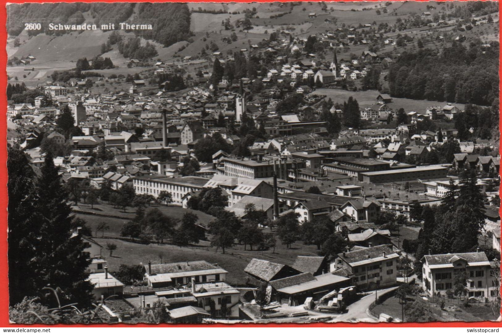 SCHWANDEN Mit Fabrik Therma - Schwanden