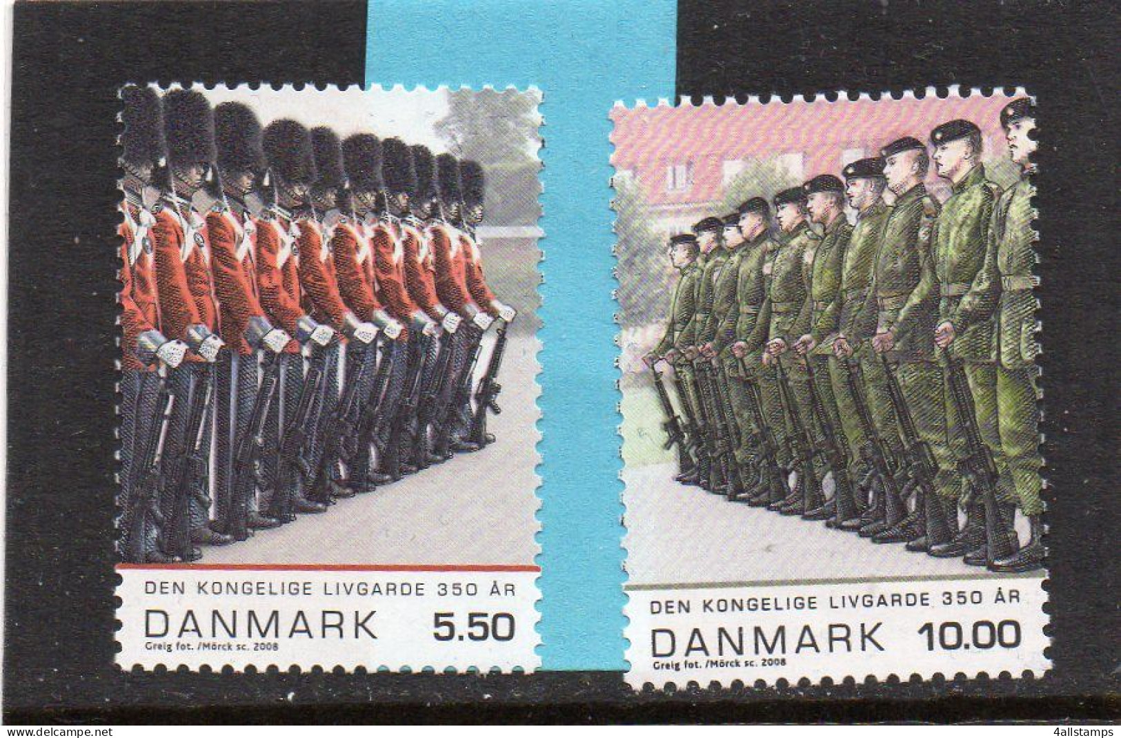 2008 Denemarken Yv N° 1495/1496 : ** - MNH - NEUF - POSTFRISCH - POSTFRIS - Nuevos